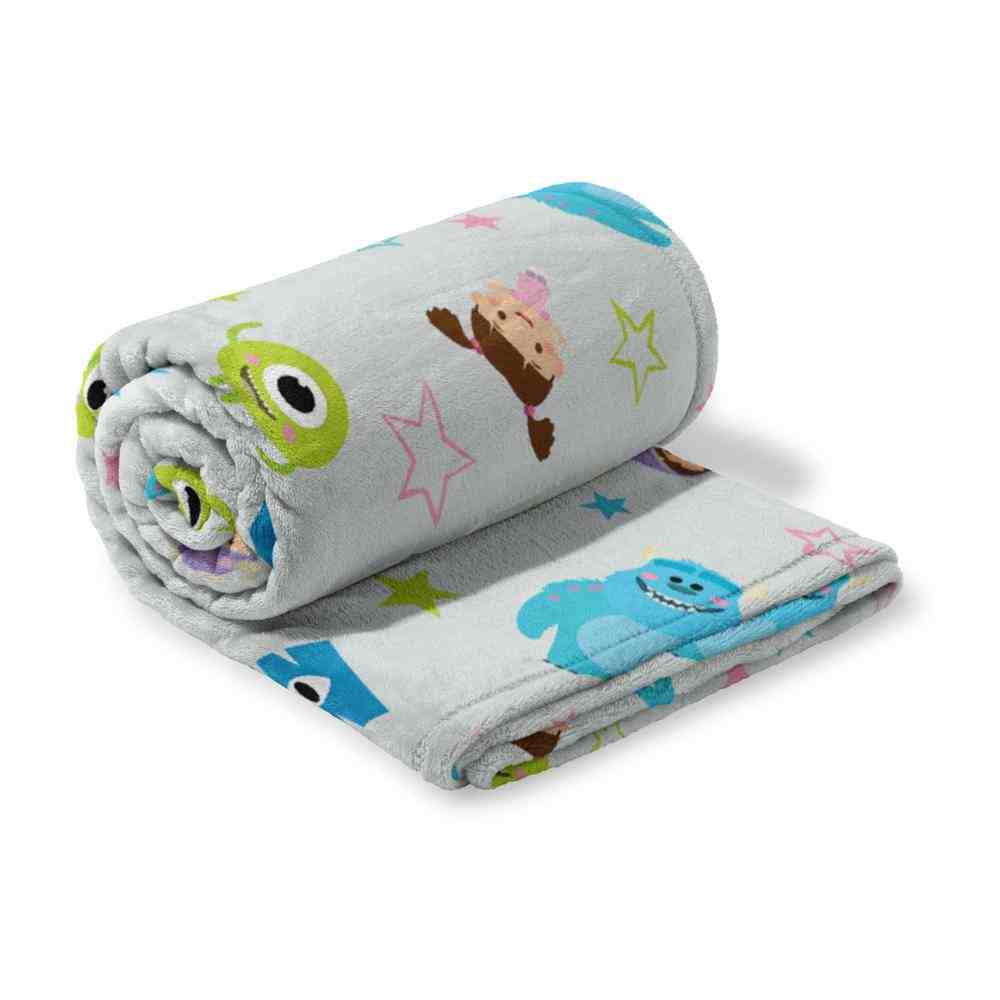 Disney Wonder of Pixar Classic Monsters Silk Touch Throw Blanket 50x60 Inches