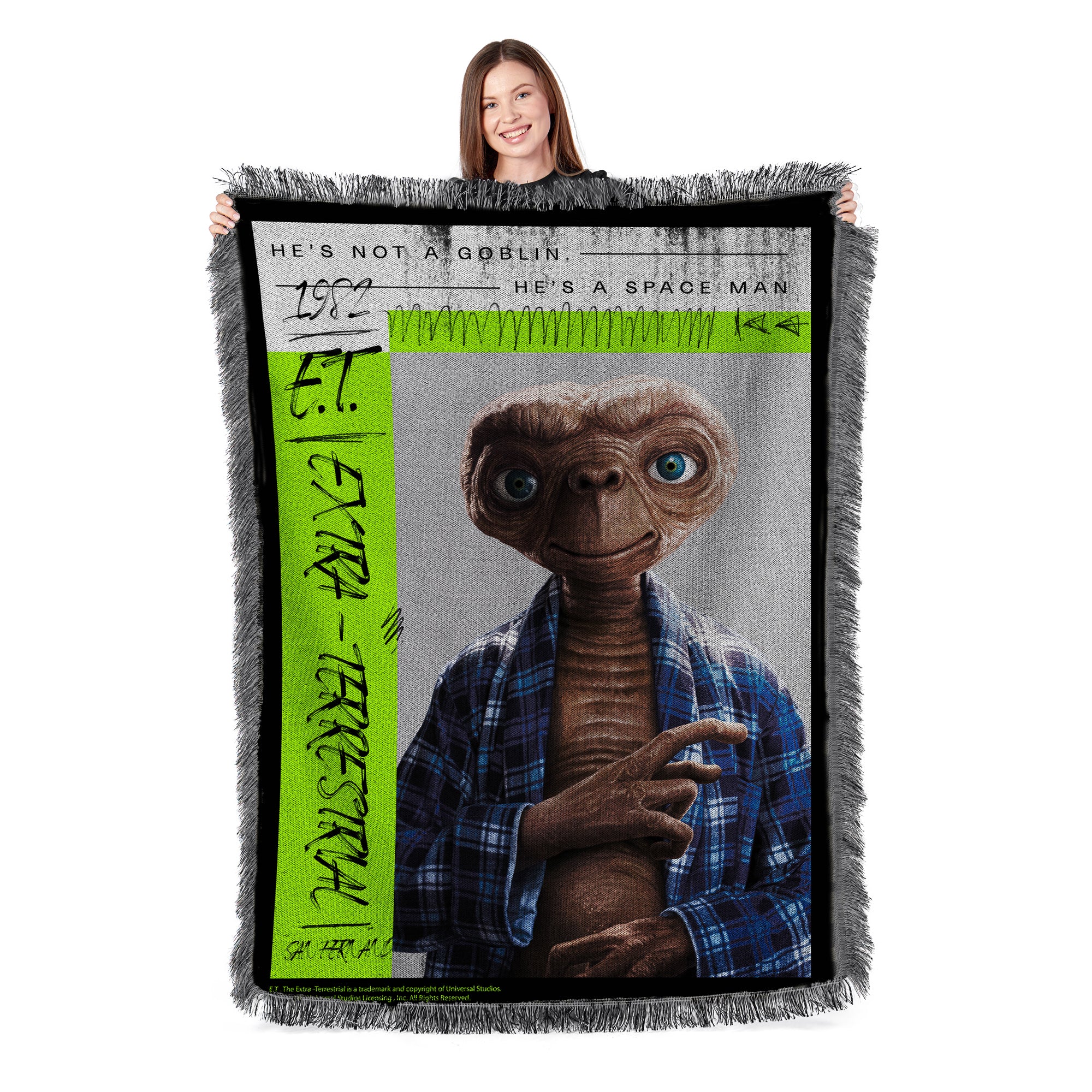 Universal Et He's not a Goblin Tapestry Throw Blanket 48x60 inches