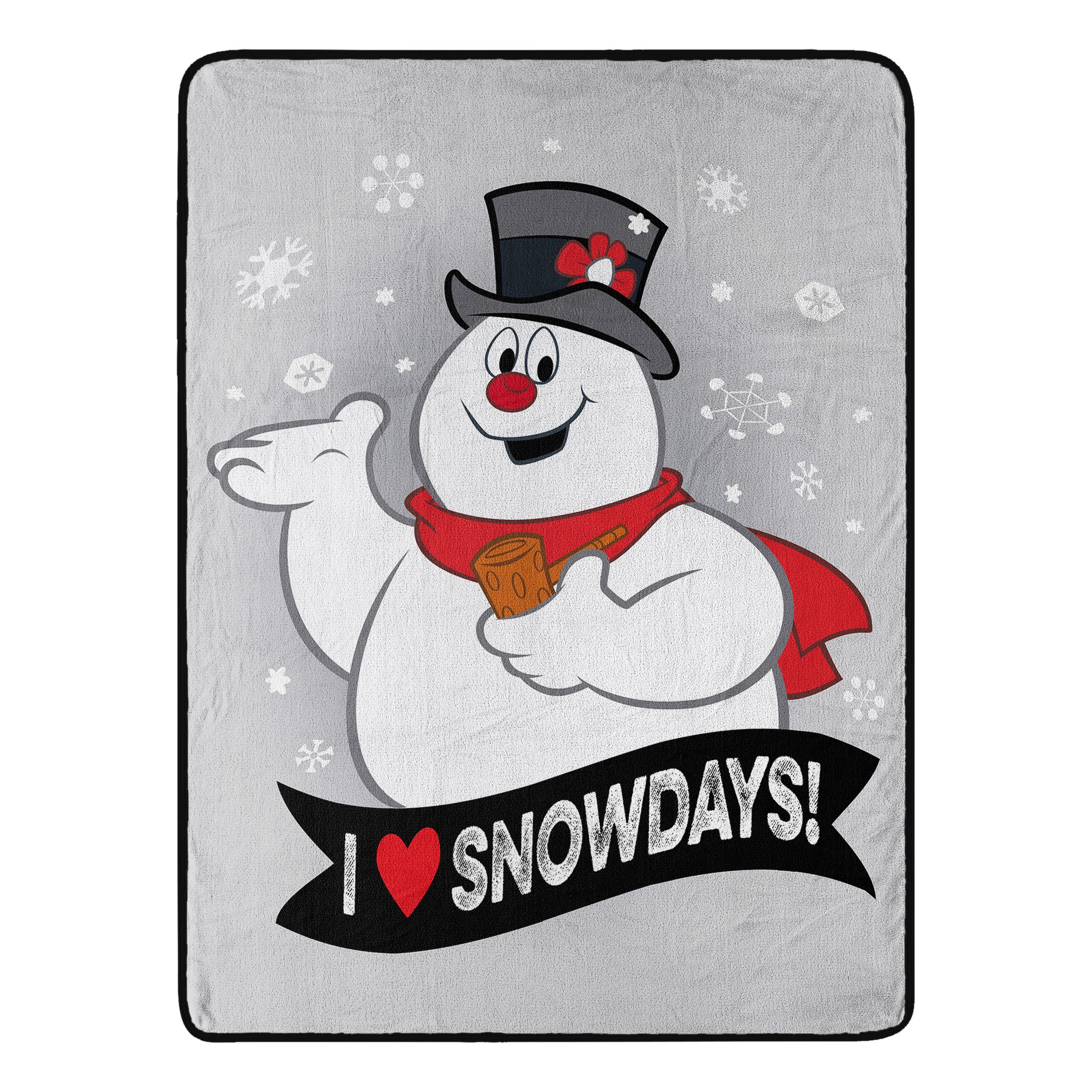 Warner Bros. Frosty the Snowman Snowdays Micro Raschel Throw Blanket 46x60 Inches