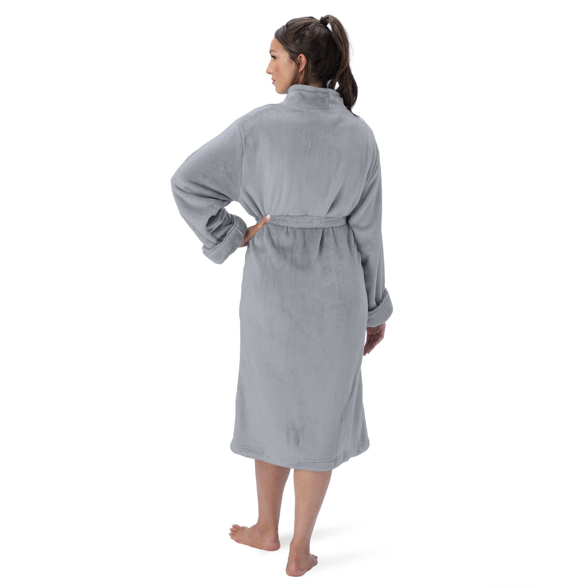 Northwest Unisex Lava Smoke Silk Touch S/M Robe 23x41 Inches