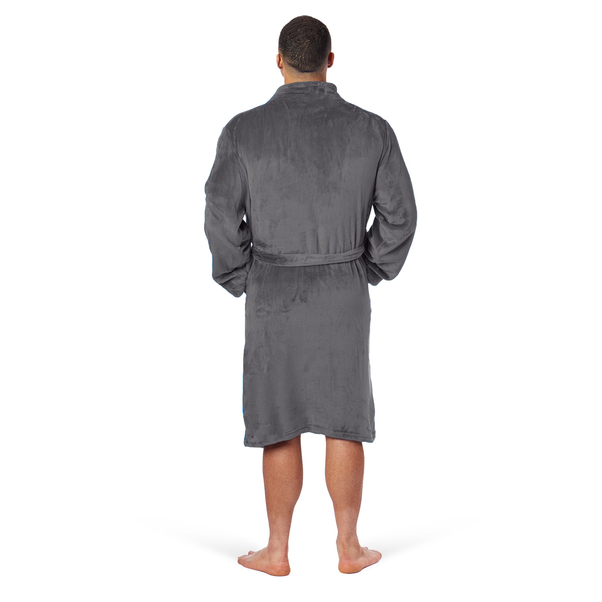 Northwest Silk Touch L/XL Bath Robe Lava Smoke 26x47 Inches