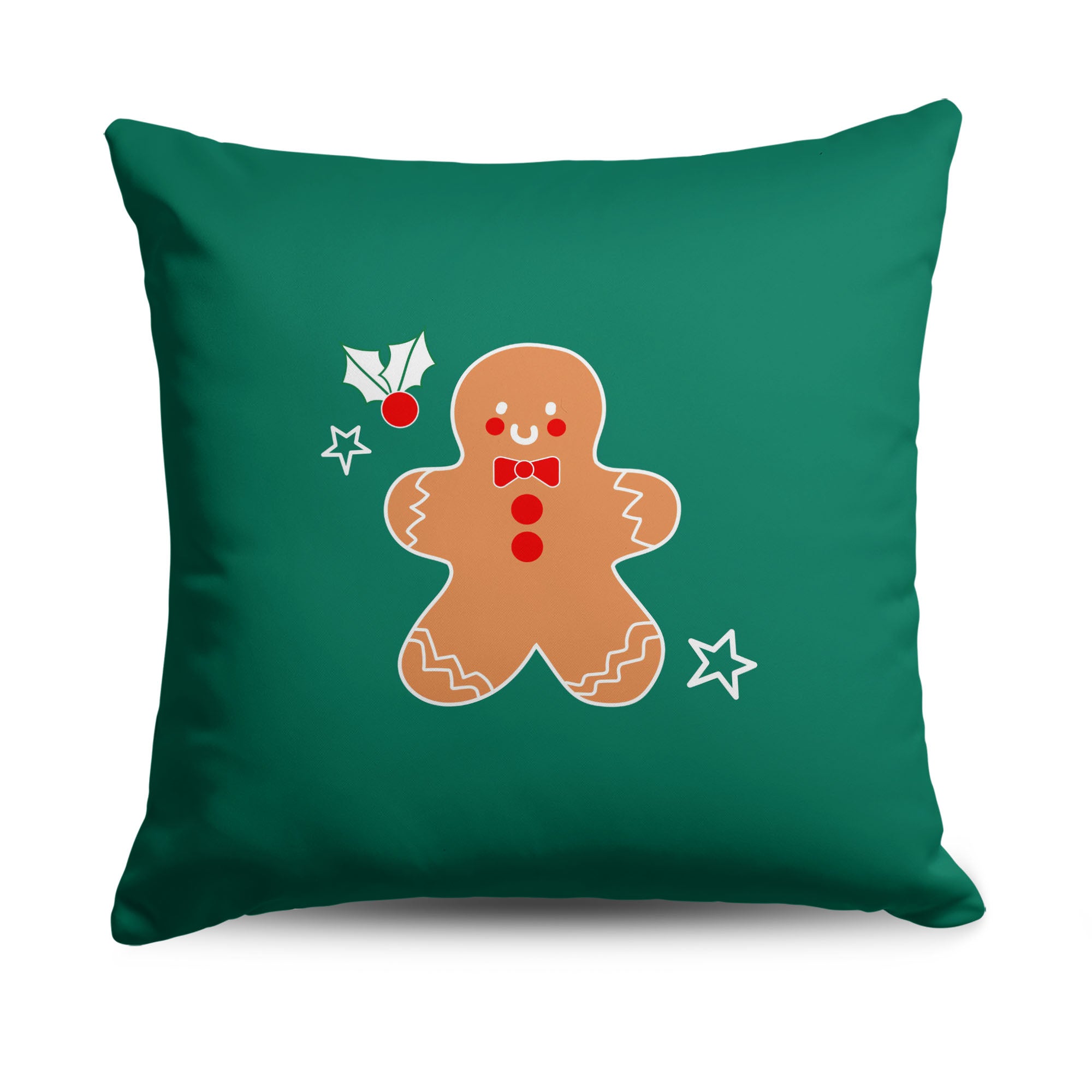 Xmas Pattern Throw Pillow 18X18 Inches