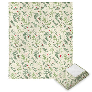 Mistletoe Silk Touch Throw Blanket 40X50 Inches