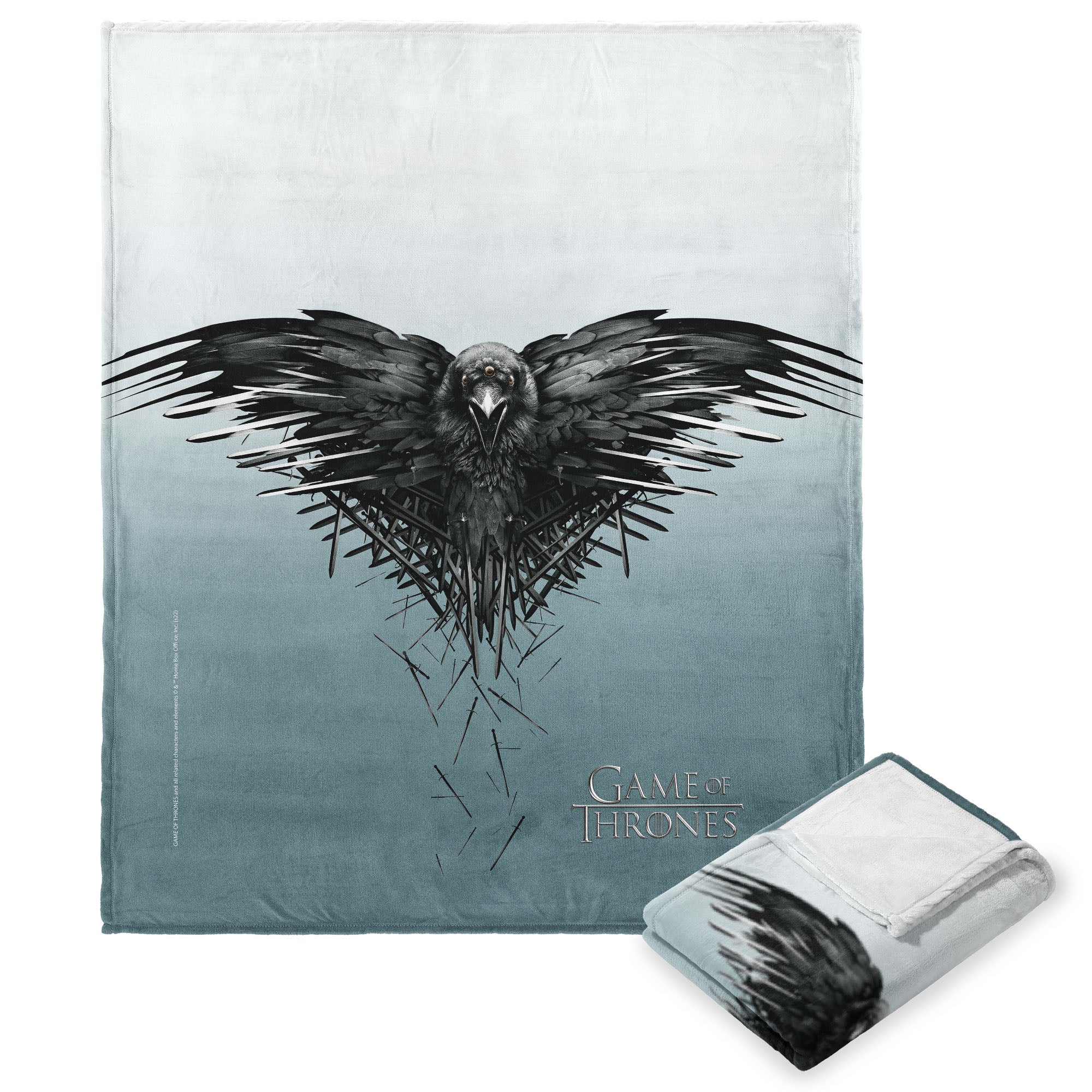 Warner Bros. Game Of Thrones Season 4 Poster Silk Touch Throw Blanket 50x60 Inches