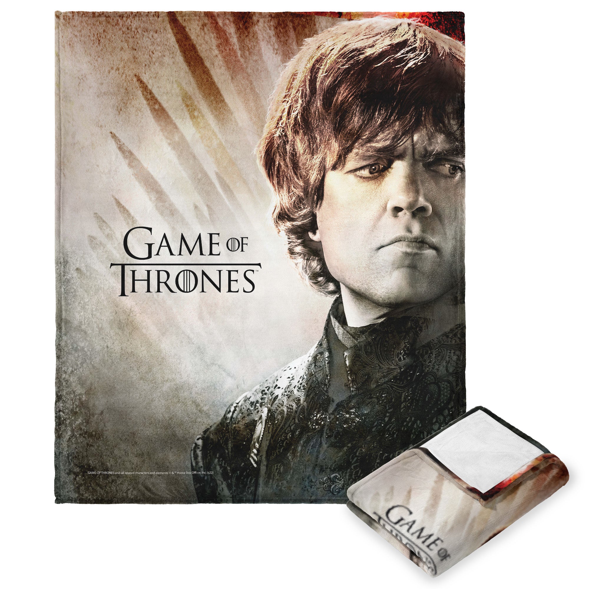 Warner Bros. Game Of Thrones Tyrion Season 2 Silk Touch Throw Blanket 50x60 Inches