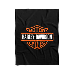 Harley Davidson Classic Shield Swaddle Blanket 40x50 inches