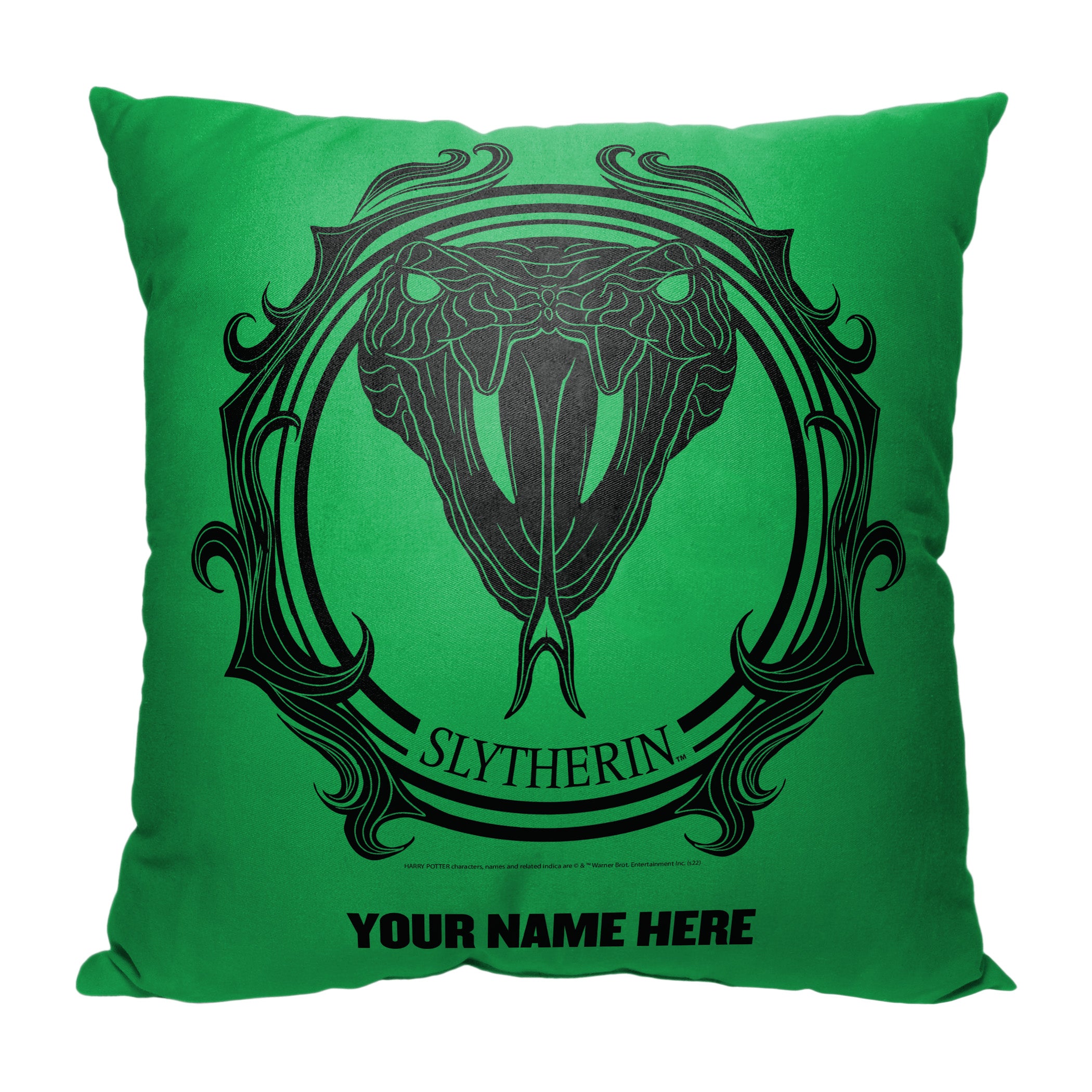 Harry potter slytherin pillow best sale