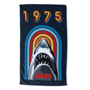 Jaws Rising Shark Sand Free Beach Towel 35x60 inches