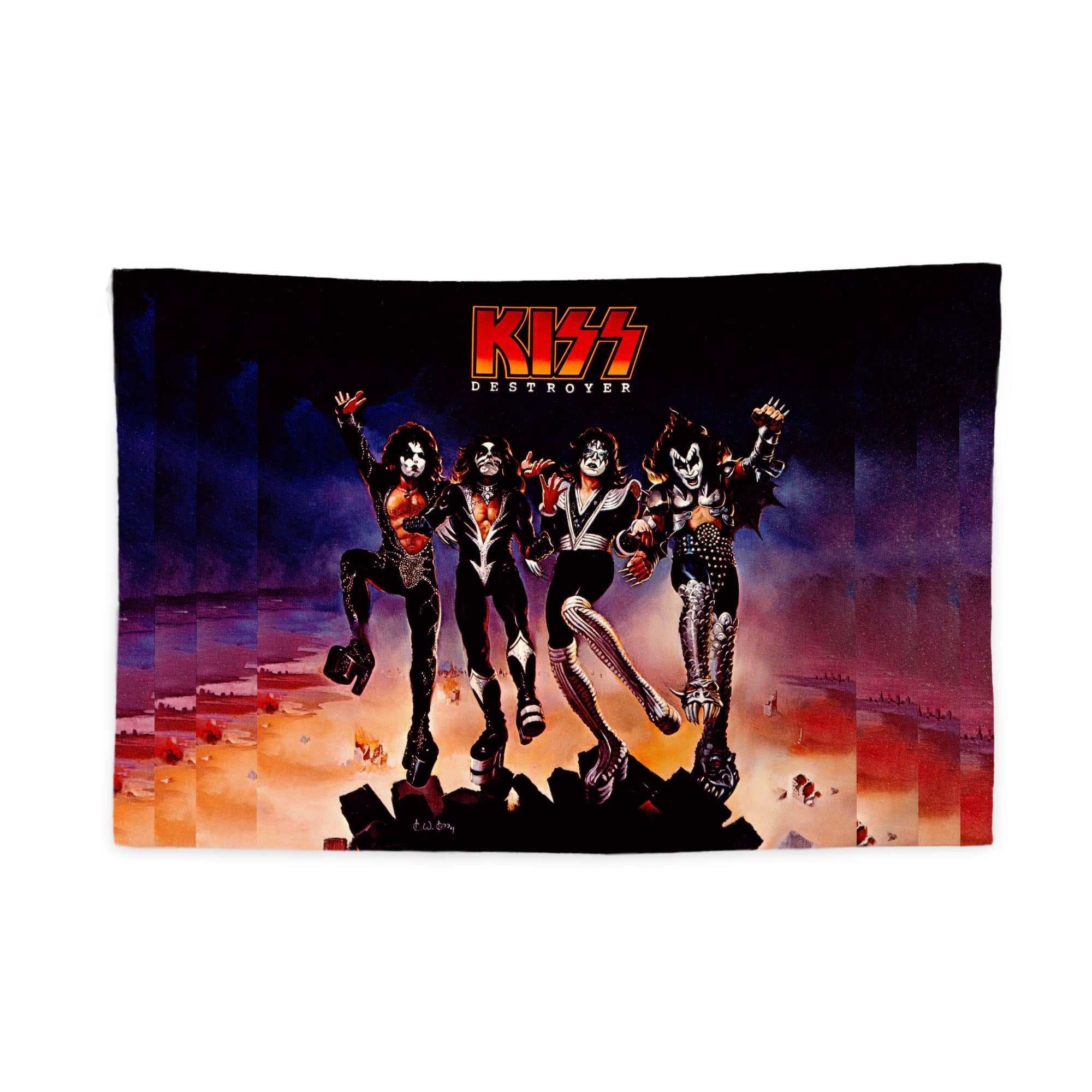 KISS Infinite Destroyer Wall Hanging Tapestry 24×36 inches