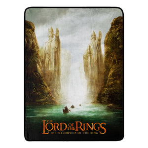 Warner Bros. Lord of The Rings 1 Legend Micro Raschel Throw Blanket 46x60 Inches