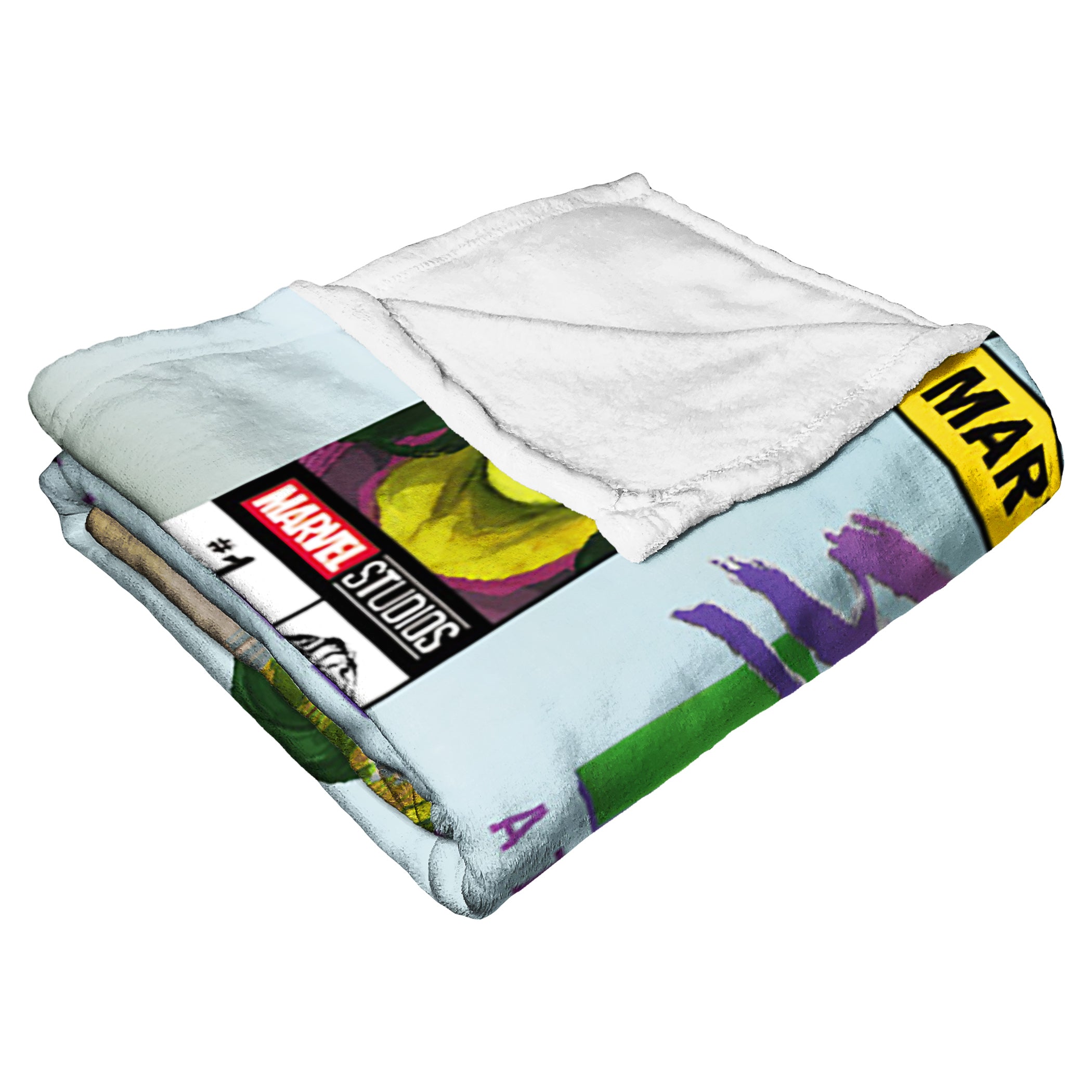 Marvel She Hulk Comic Cover Silk Touch Throw Blanket 50x60 Inches