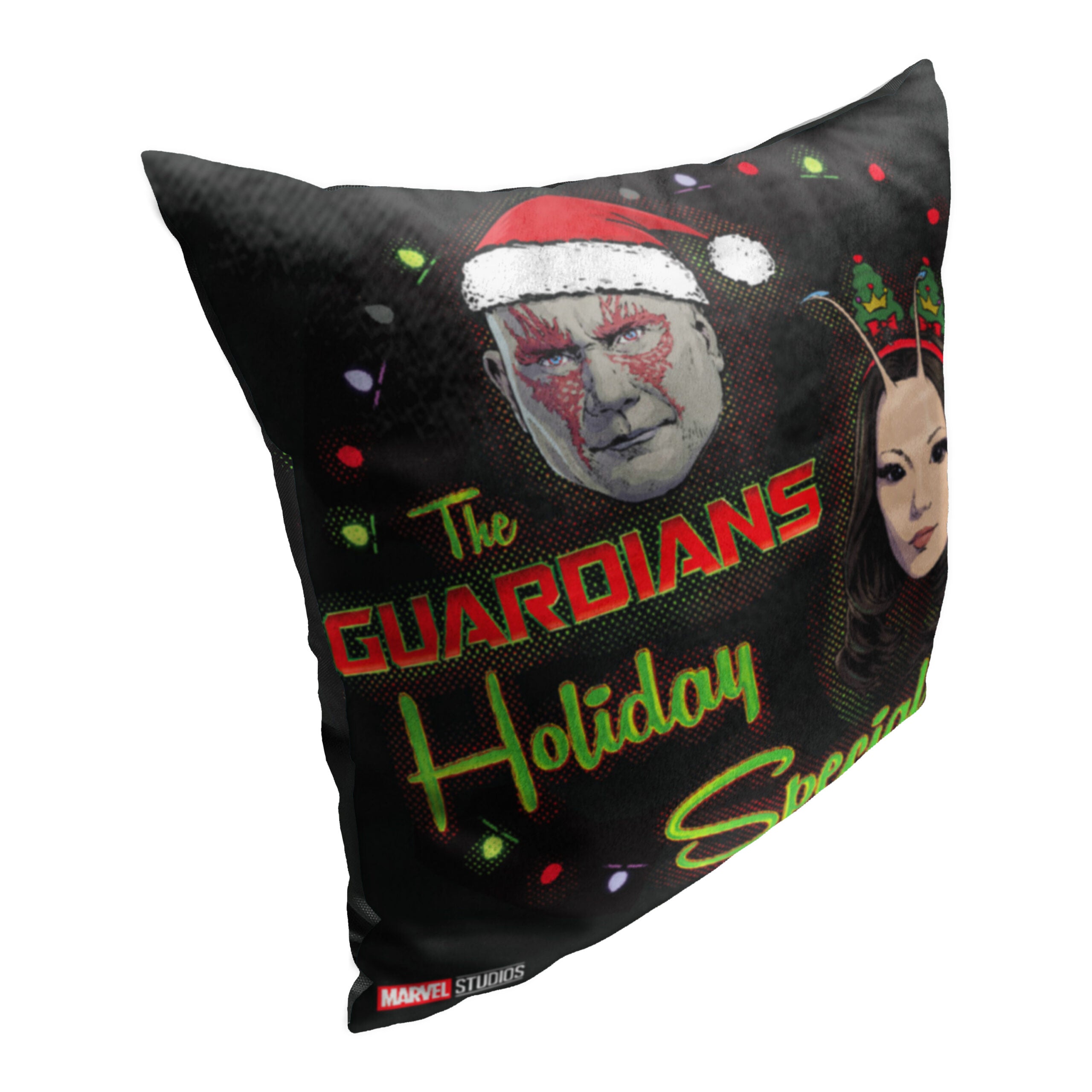 Marvel Guardians of the Galaxy Holiday Holiday Special Throw Pillow 18x18 Inches