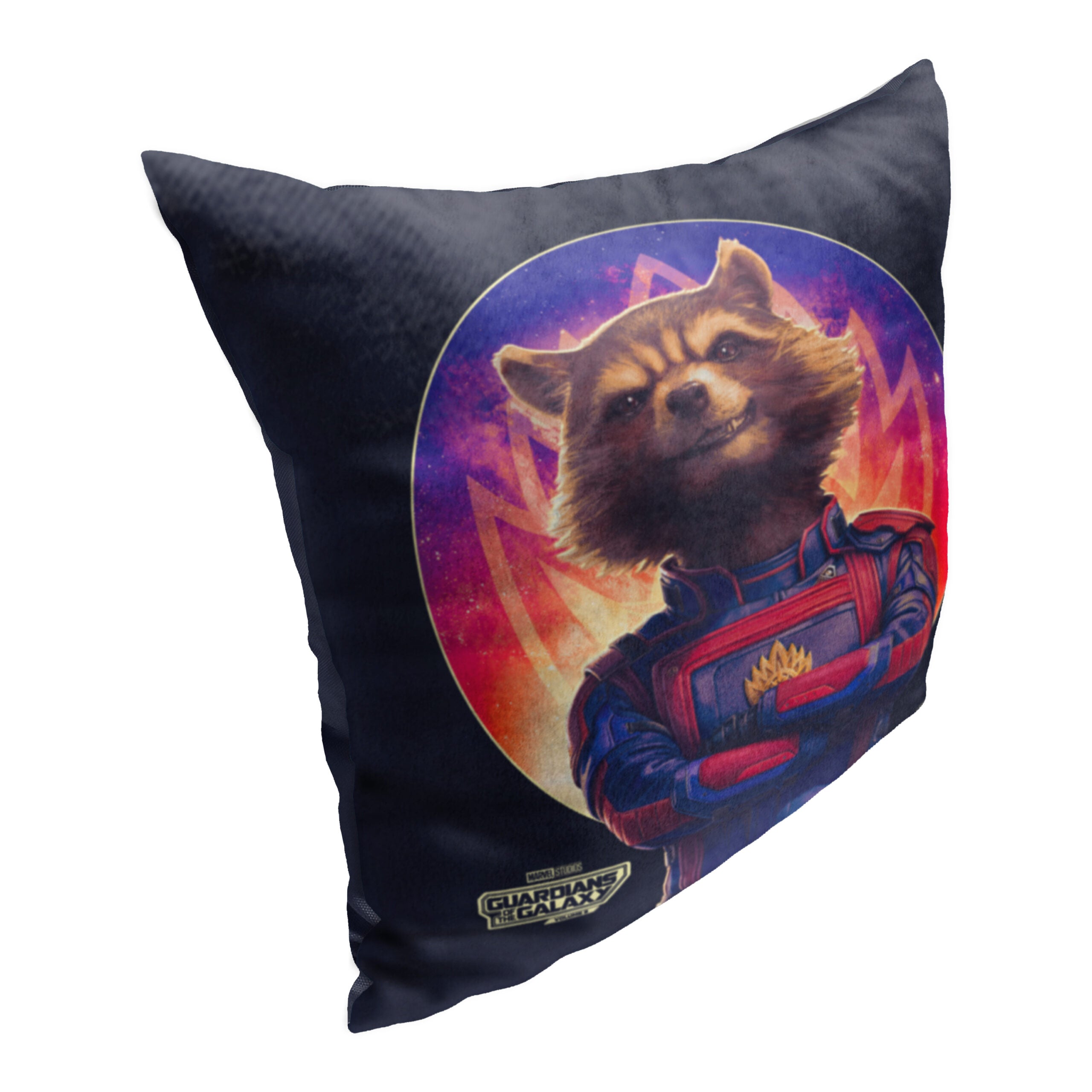 Marvel Guardians Of The Galaxy 3 Rocket Raccoon Throw Pillow 18x18 Inches