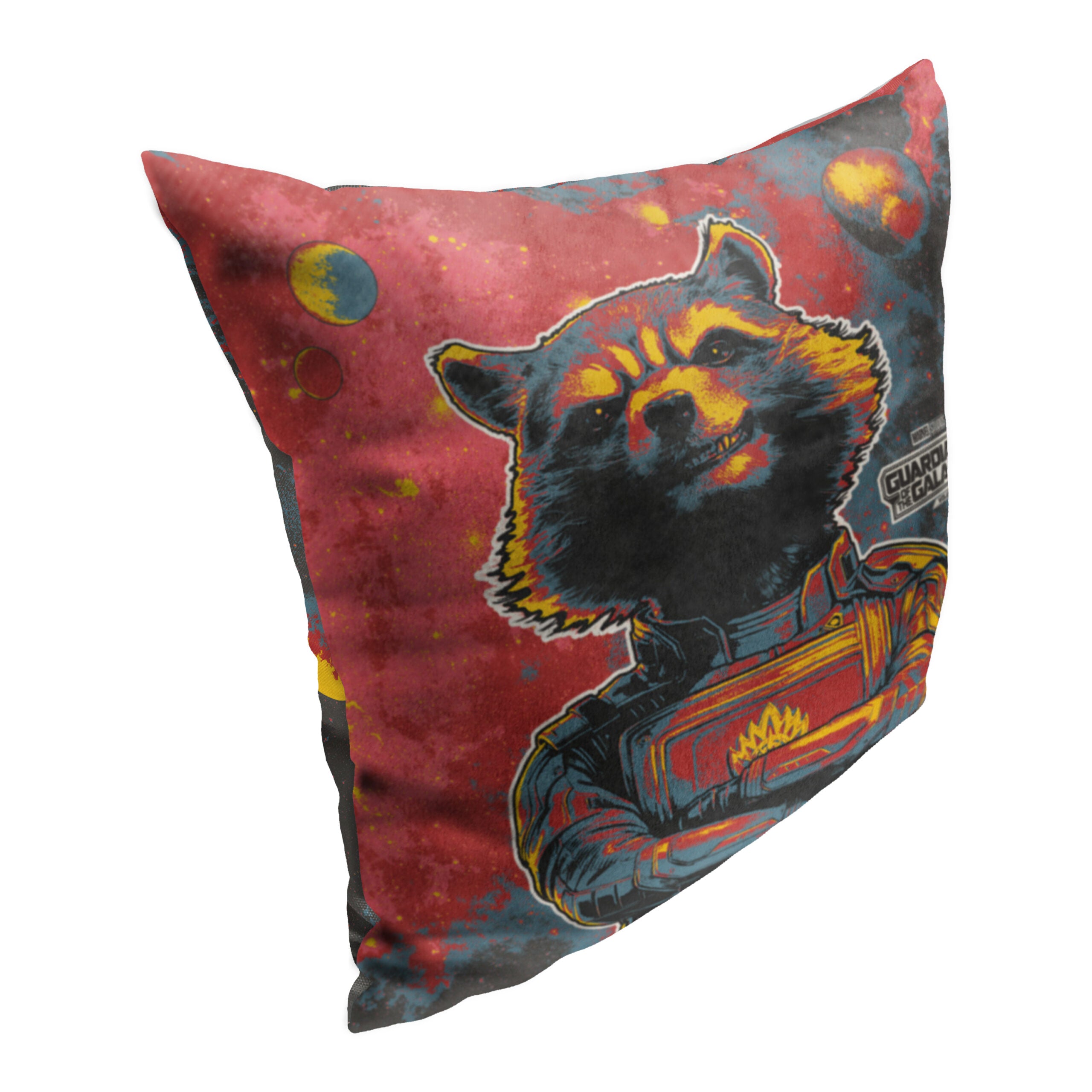 Marvel Guardians Of The Galaxy 3 On Guard Throw Pillow 18x18 Inches