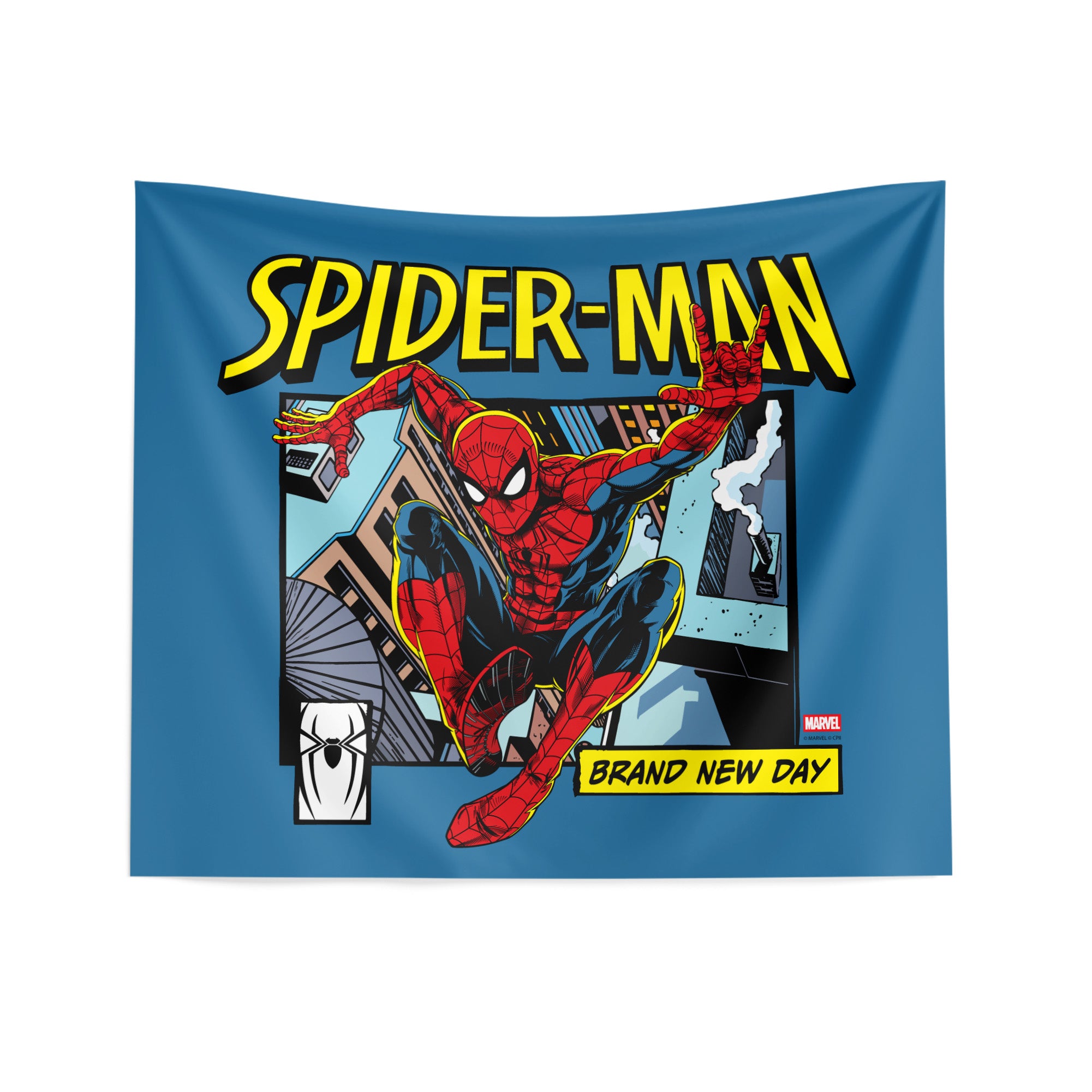 Marvel Spider-Man: Brand New Day Through the City Wall Hanging 34x40 i