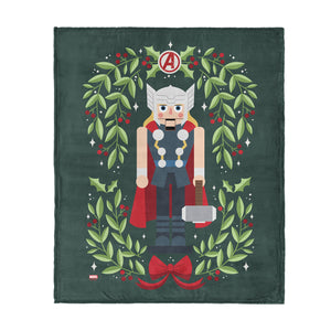 Marvel Thor Nutcracker Silk Touch Throw Blanket 40×50 Inches