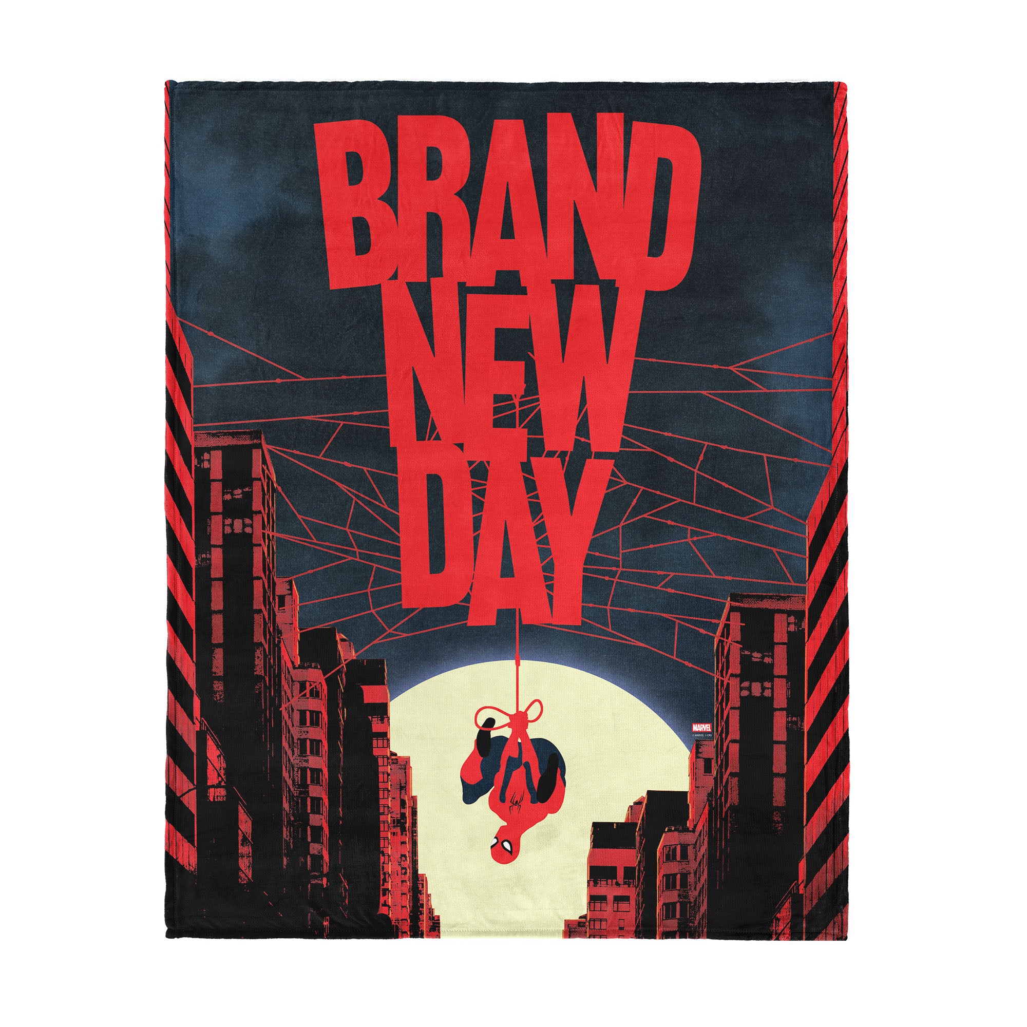 Marvel Spider-Man: Brand New Day Poster Silk Touch Throw Blanket 46x60