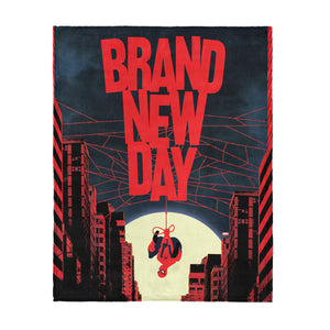 Marvel Spider-Man: Brand New Day Poster Silk Touch Throw Blanket 46x60 inches