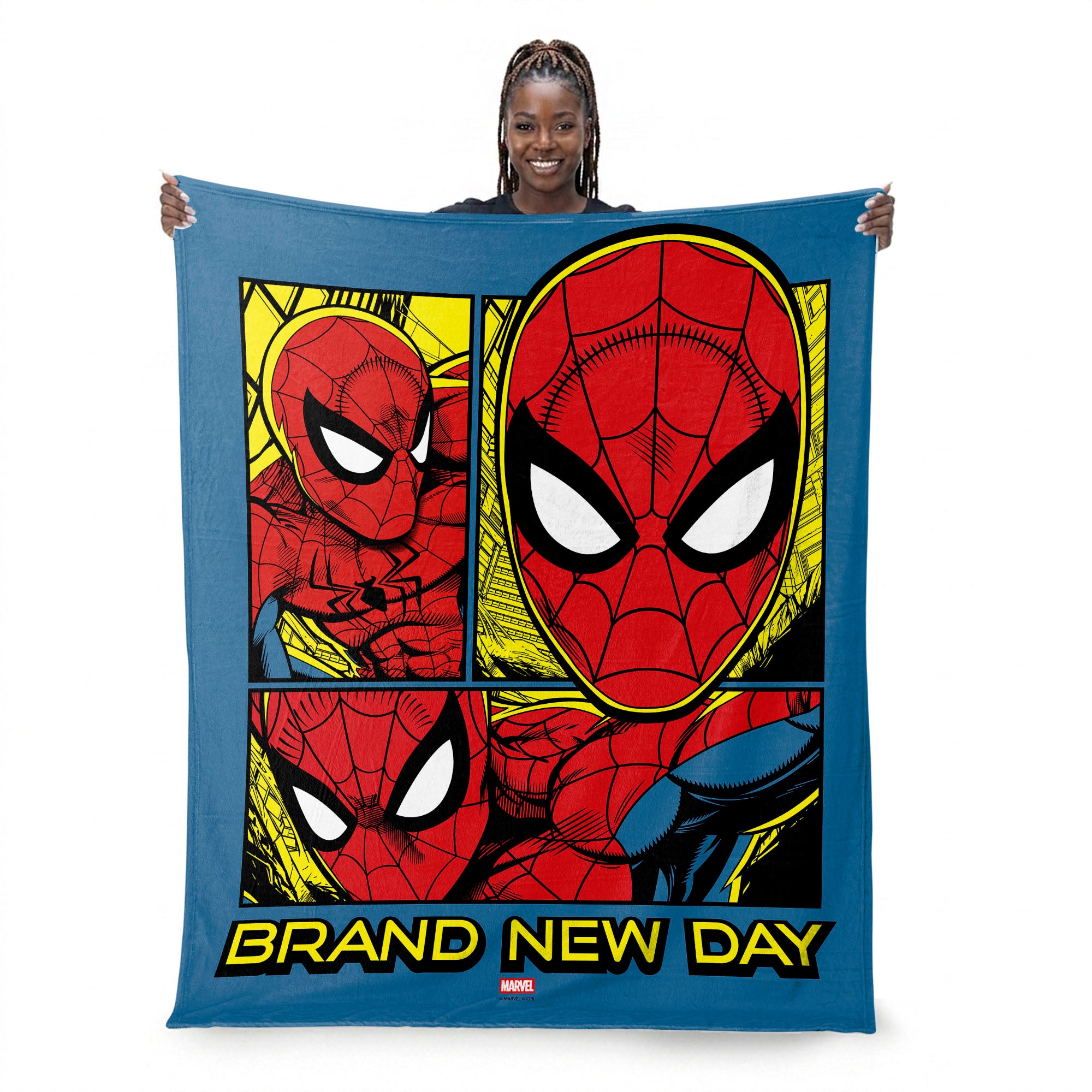 Marvel Spider-Man: Brand New Day New Comic Silk Touch Throw Blanket 46