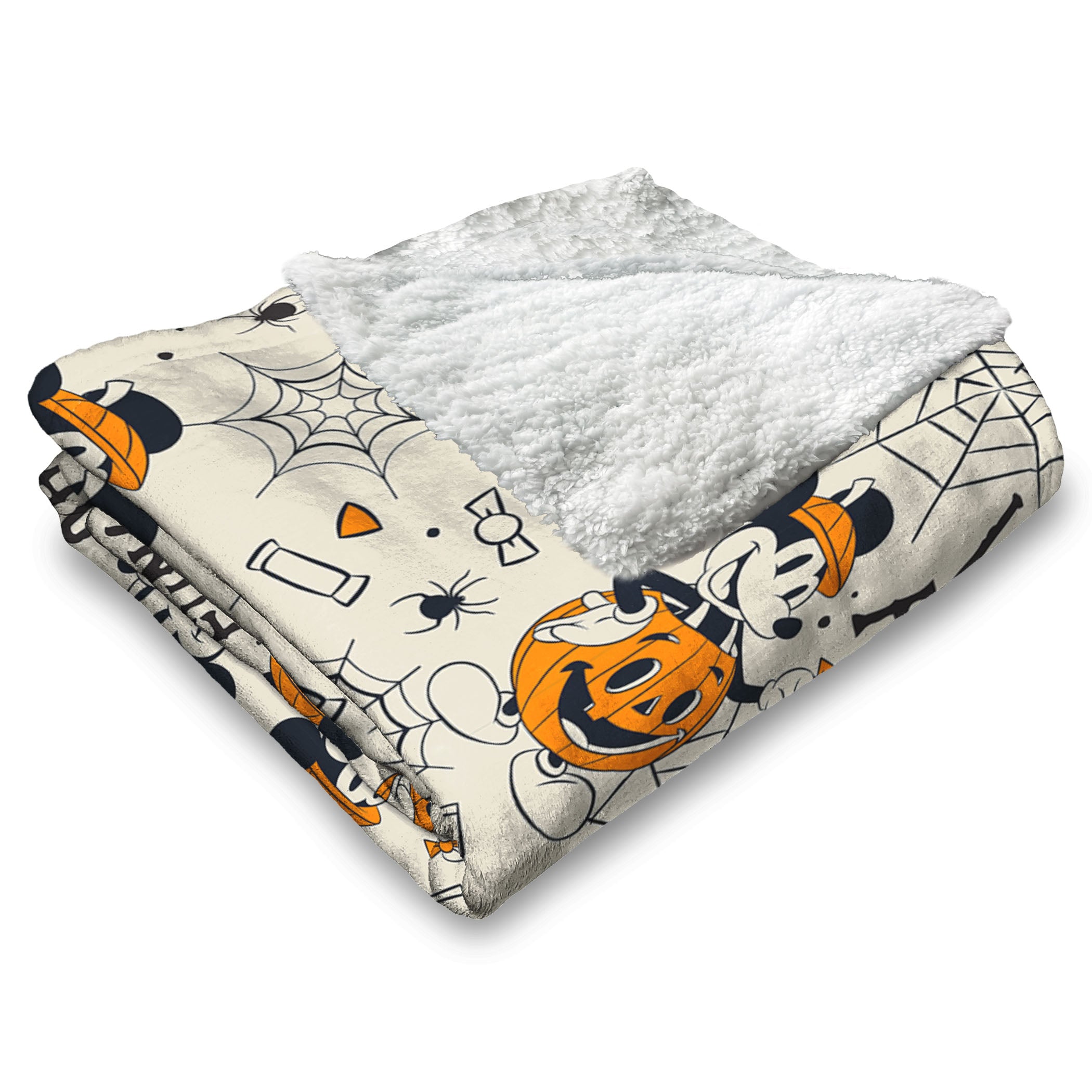 Mickey Mouse Pumpkin Throw selling Blanket.