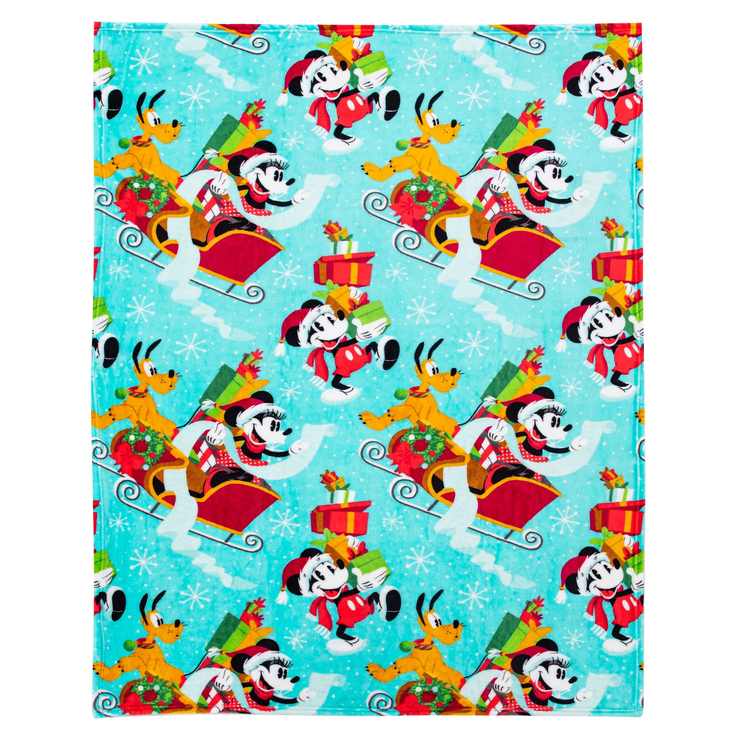 Mickey Mouse Spreading Cheer Silk Touch Throw Blanket 50x70 inches