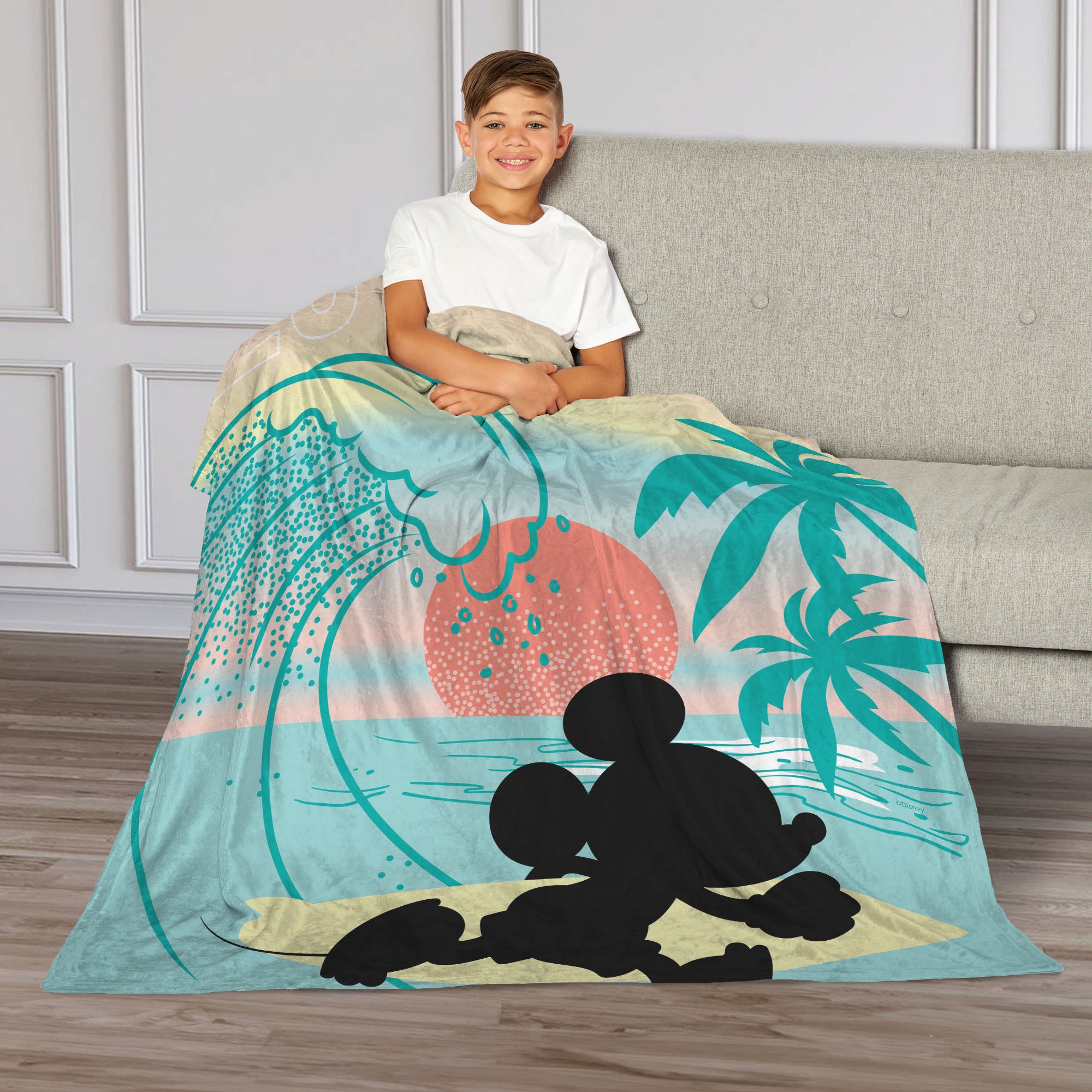 Mickey Mouse & Friends Silk Touch Throw Blanket 40x50 Inches