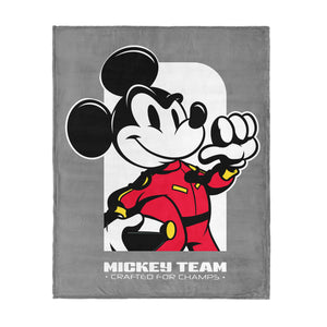 Mickey Mouse Crafted for Champs Silk Touch Throw Blanket 46x60 inches