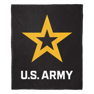 U.S. Army Logo Silk Touch Throw Blanket 50x60 Inches