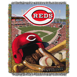 MLB Cincinnati Reds Homefield Advantage Tapestry Wall Hanging 48x60 Inches
