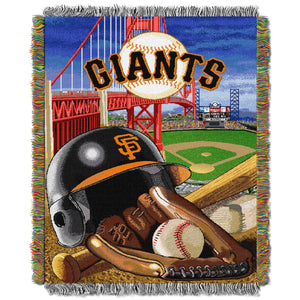 MLB San Francisco Giants Homefield Advantage Tapestry Wall Hanging 48x60 Inches