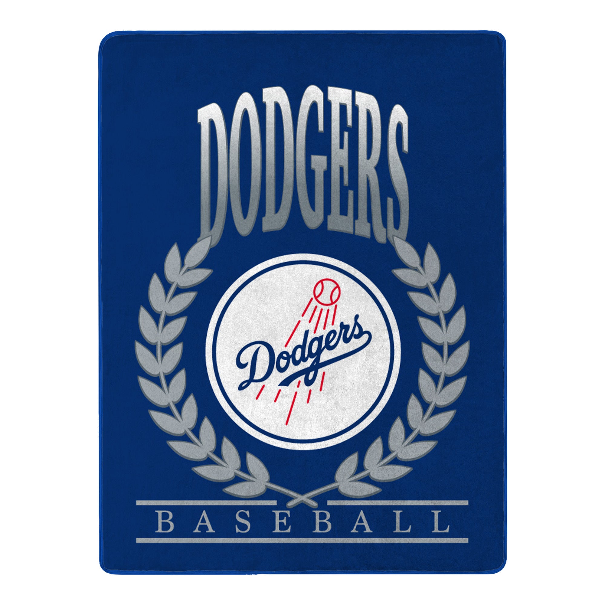 Los Angeles Dodgers MLB Plateau Silk Touch Throw Blanket 46X60 Inches