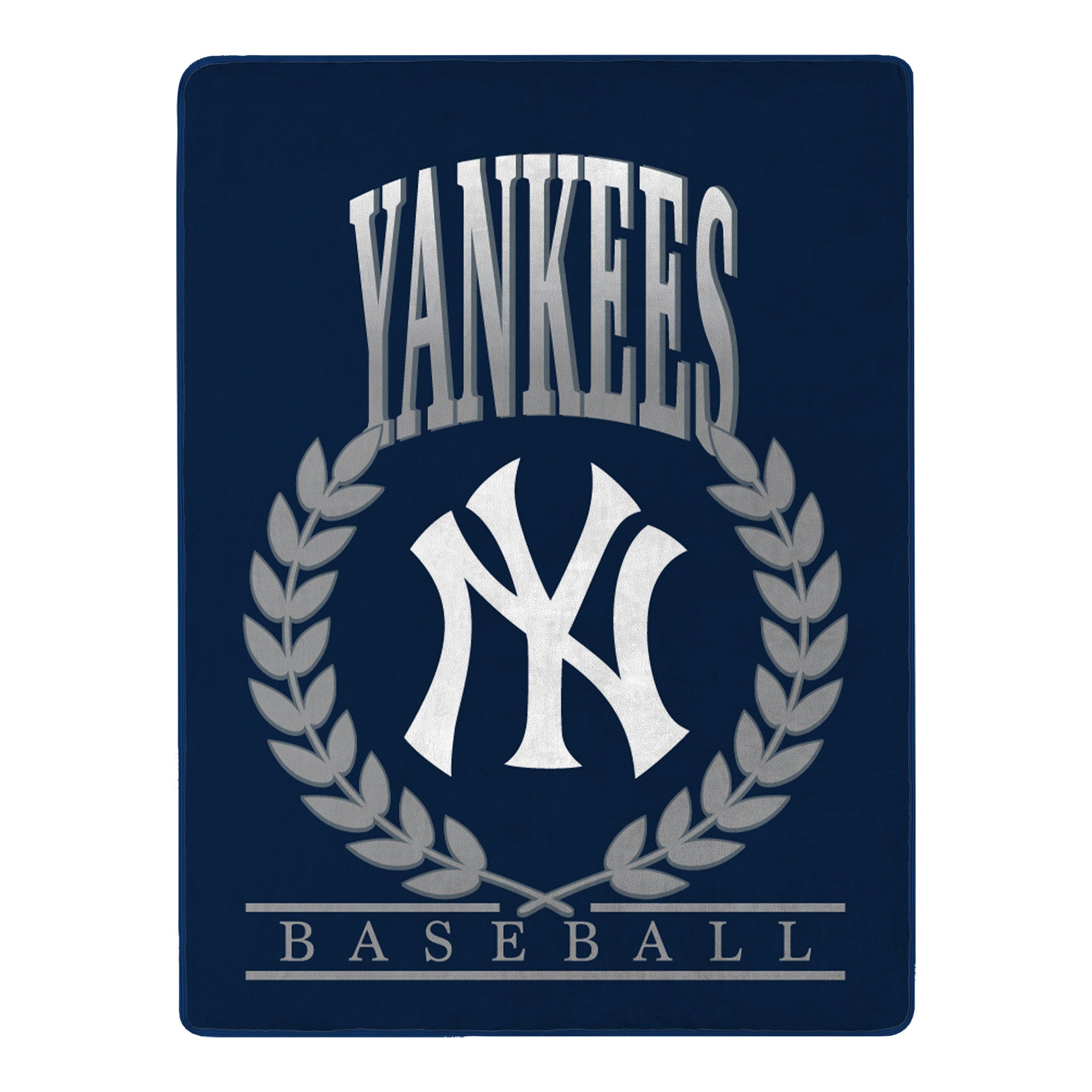 New York Yankees MLB Plateau Silk Touch Throw Blanket 46X60 Inches