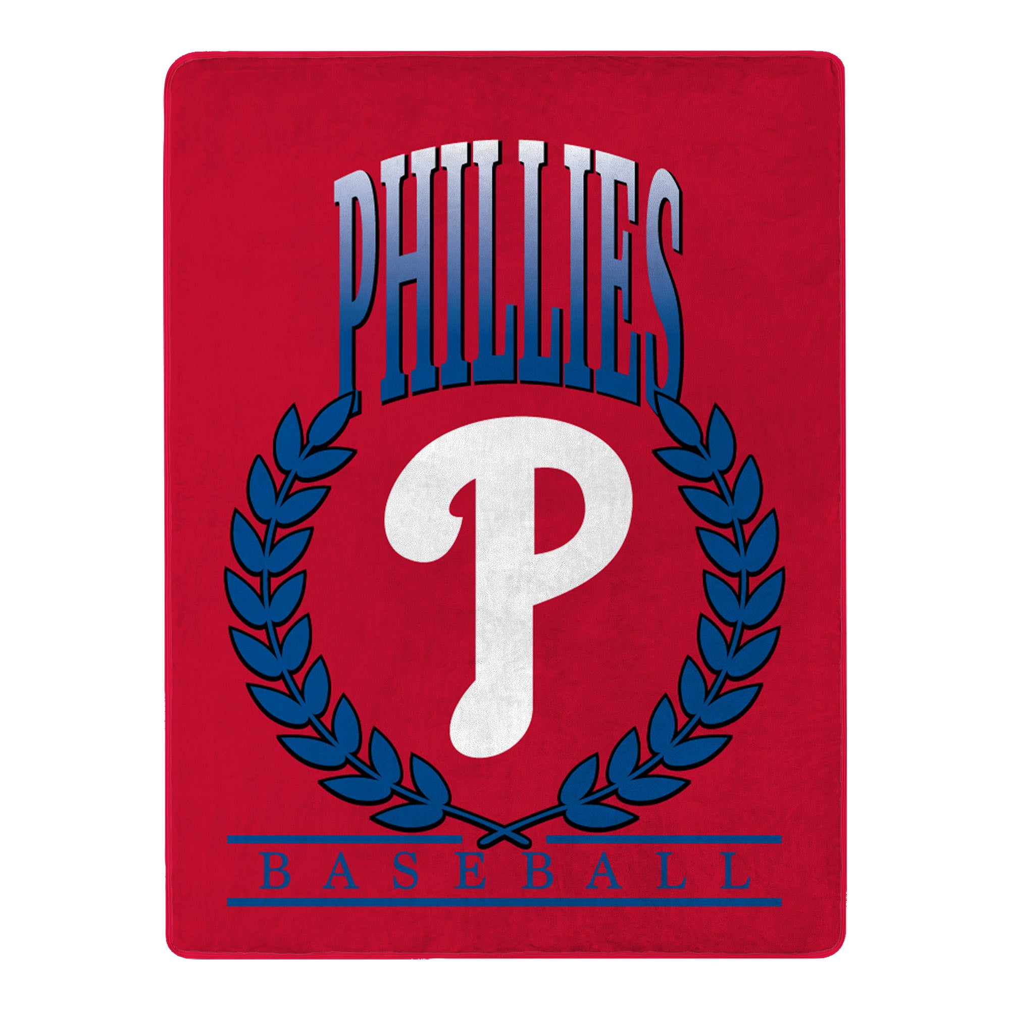 Philadelphia Phillies MLB Plateau Silk Touch Throw Blanket 46X60 Inches