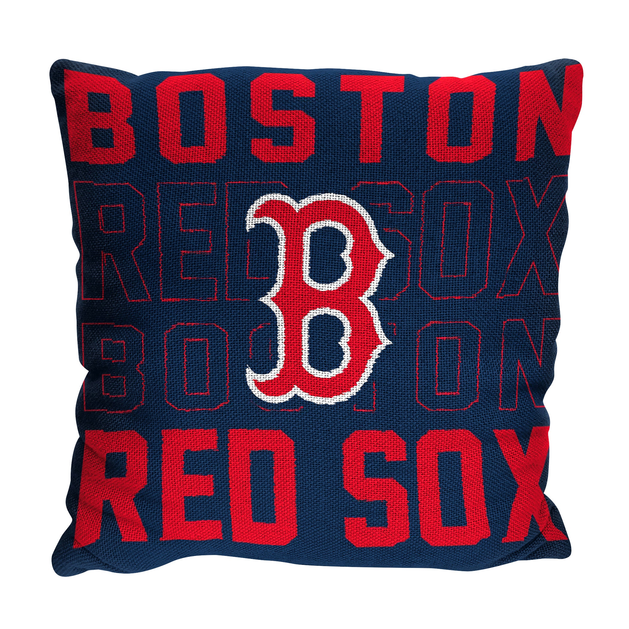 MLB Boston Red Sox Stacked Pillow 20x20 Inches