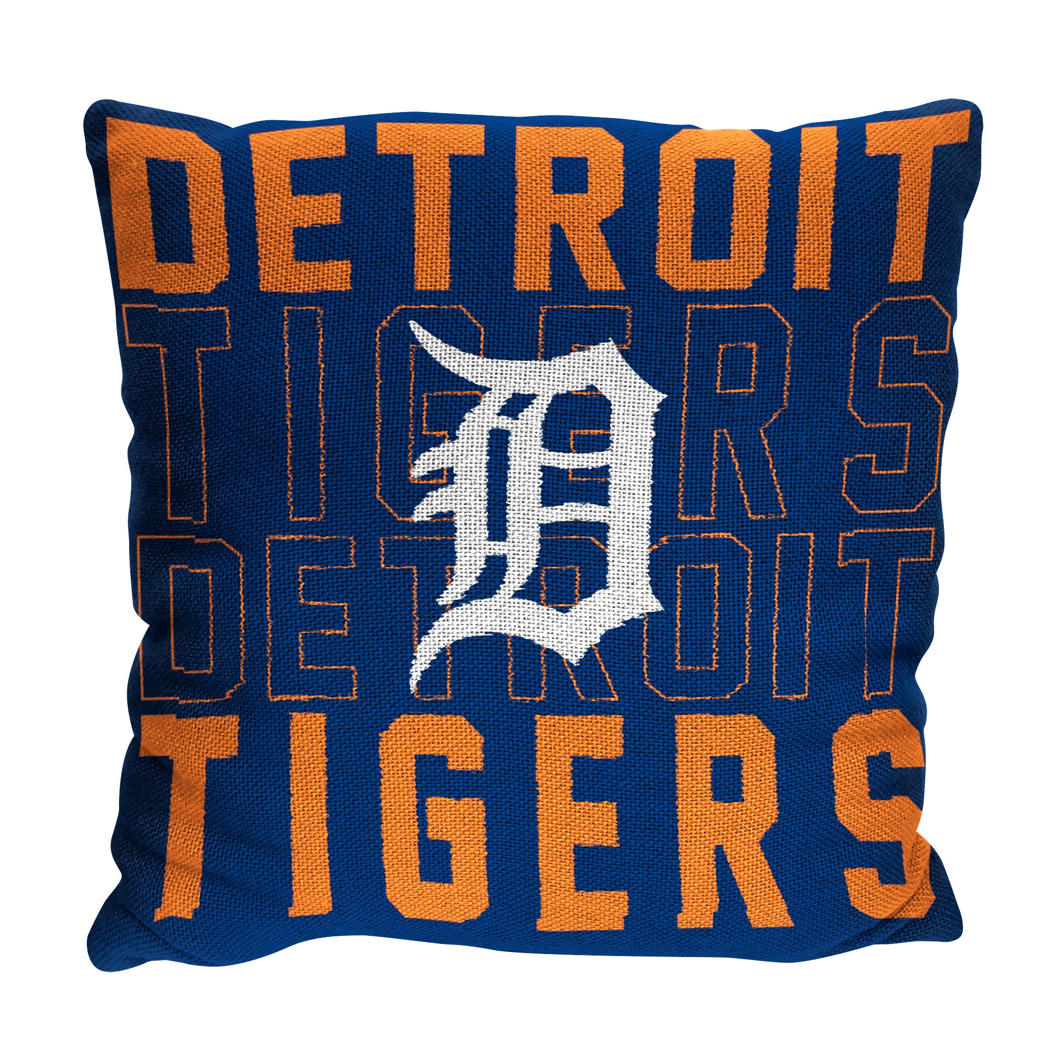 MLB Detroit Tigers Stacked Pillow 20x20 Inches