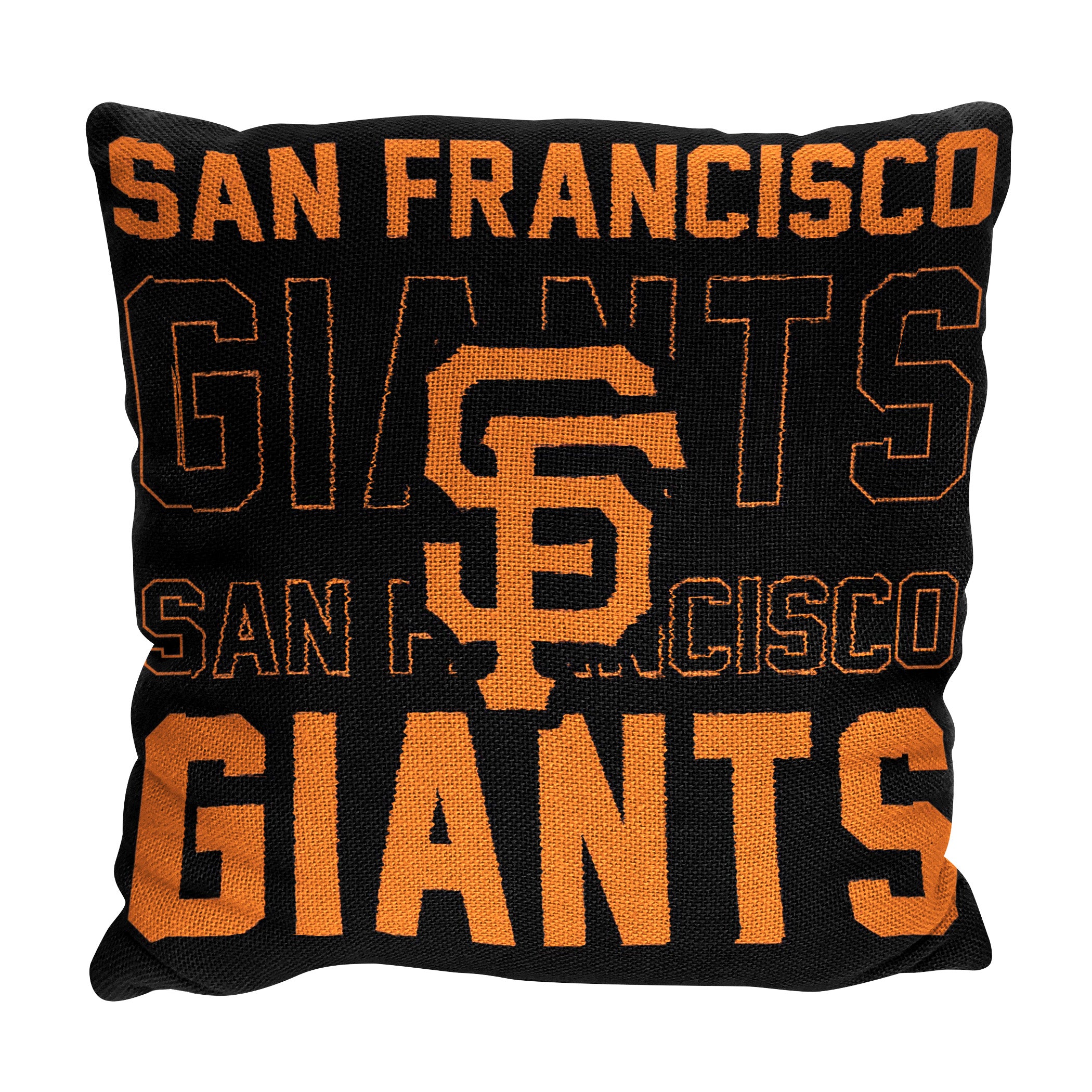 MLB San Francisco Giants Stacked Pillow 20x20 Inches