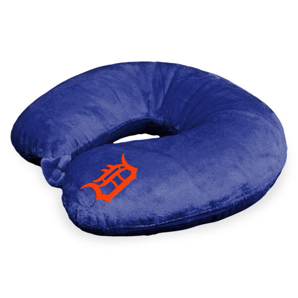 MLB Detroit Tigers Applique Neck Pillow 12x13 Inches