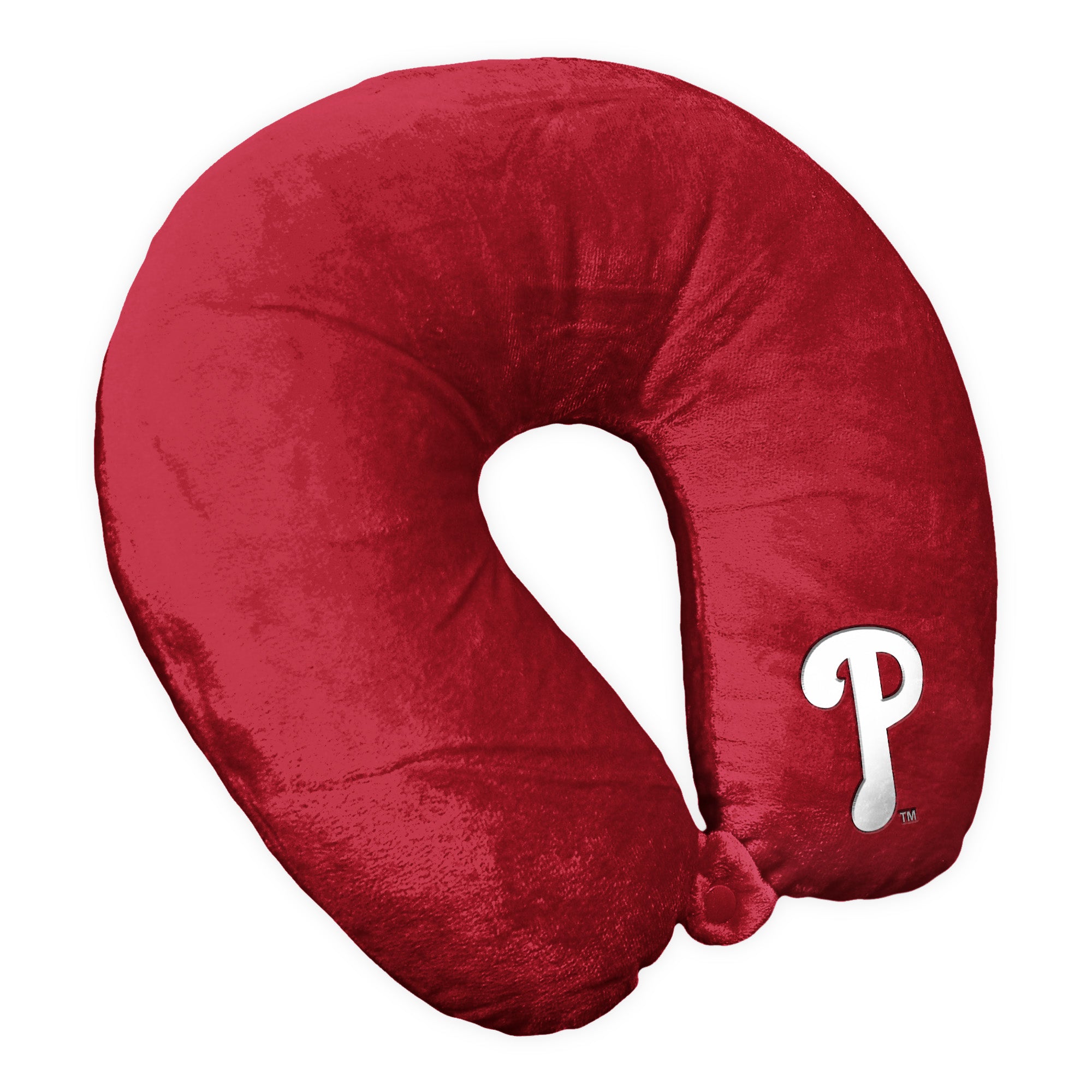 MLB Philadelphia Phillies Applique Neck Pillow 12x13 Inches