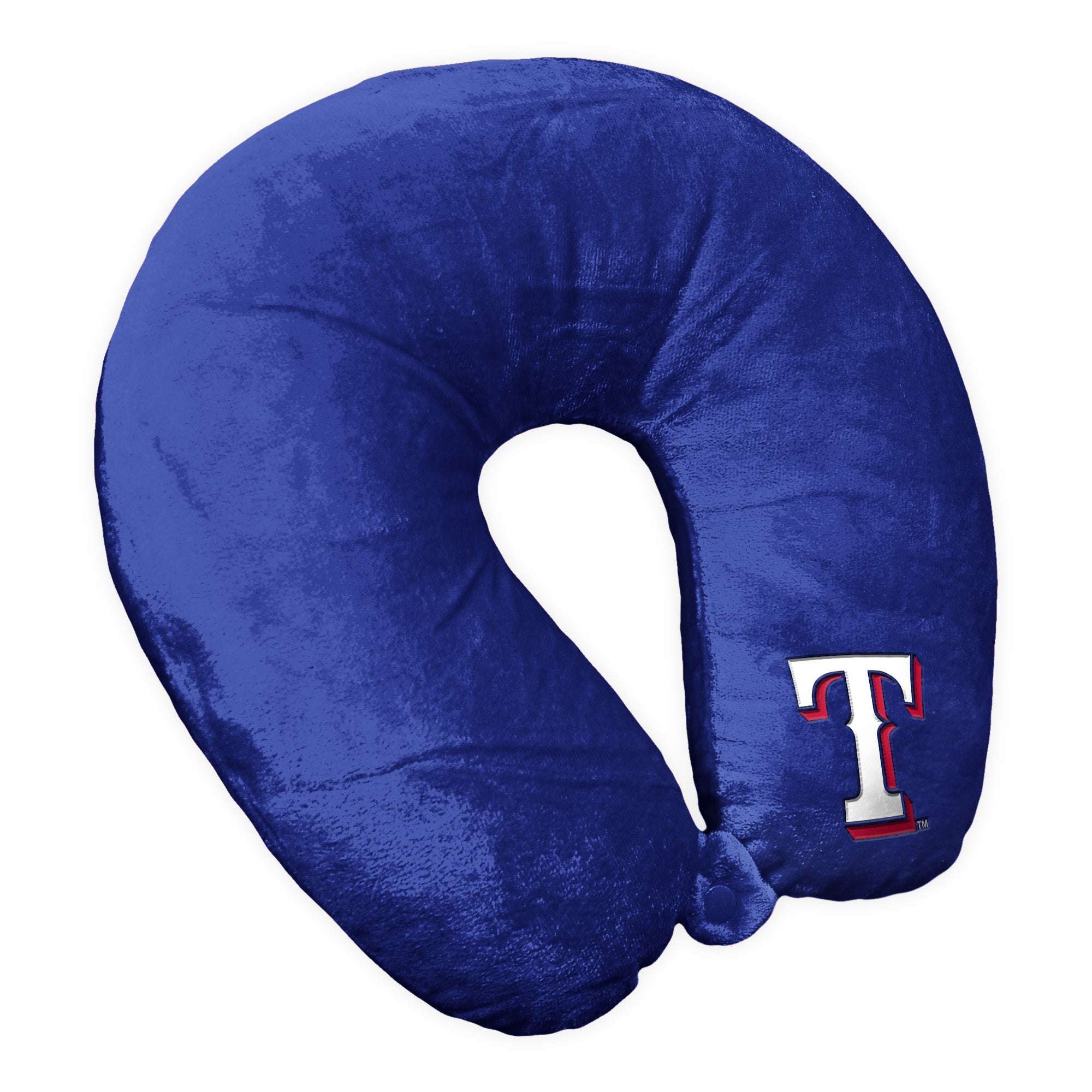 MLB Texas Rangers Applique Neck Pillow 12x13 Inches