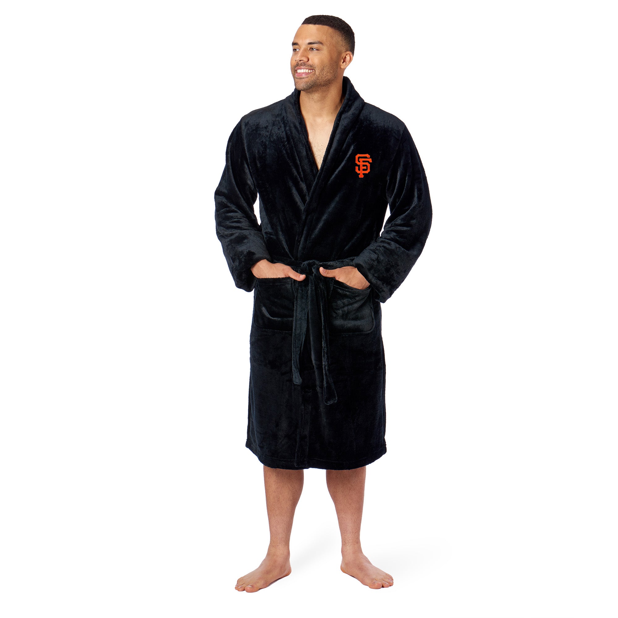 San Francisco Giants MLB L/XL Silk Touch Robe 26x47 Inches