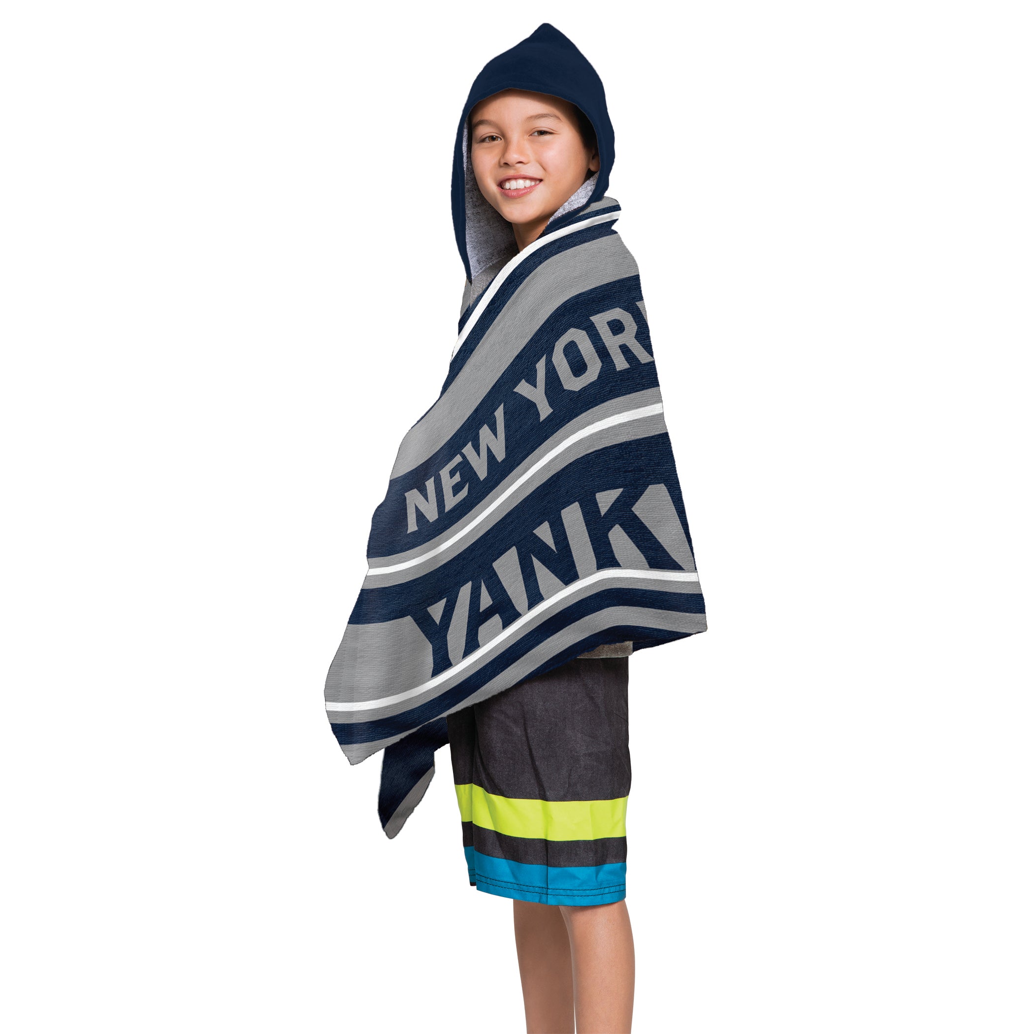 MLB New York Yankees Youth Hooded Towel 21 x 51 Inches
