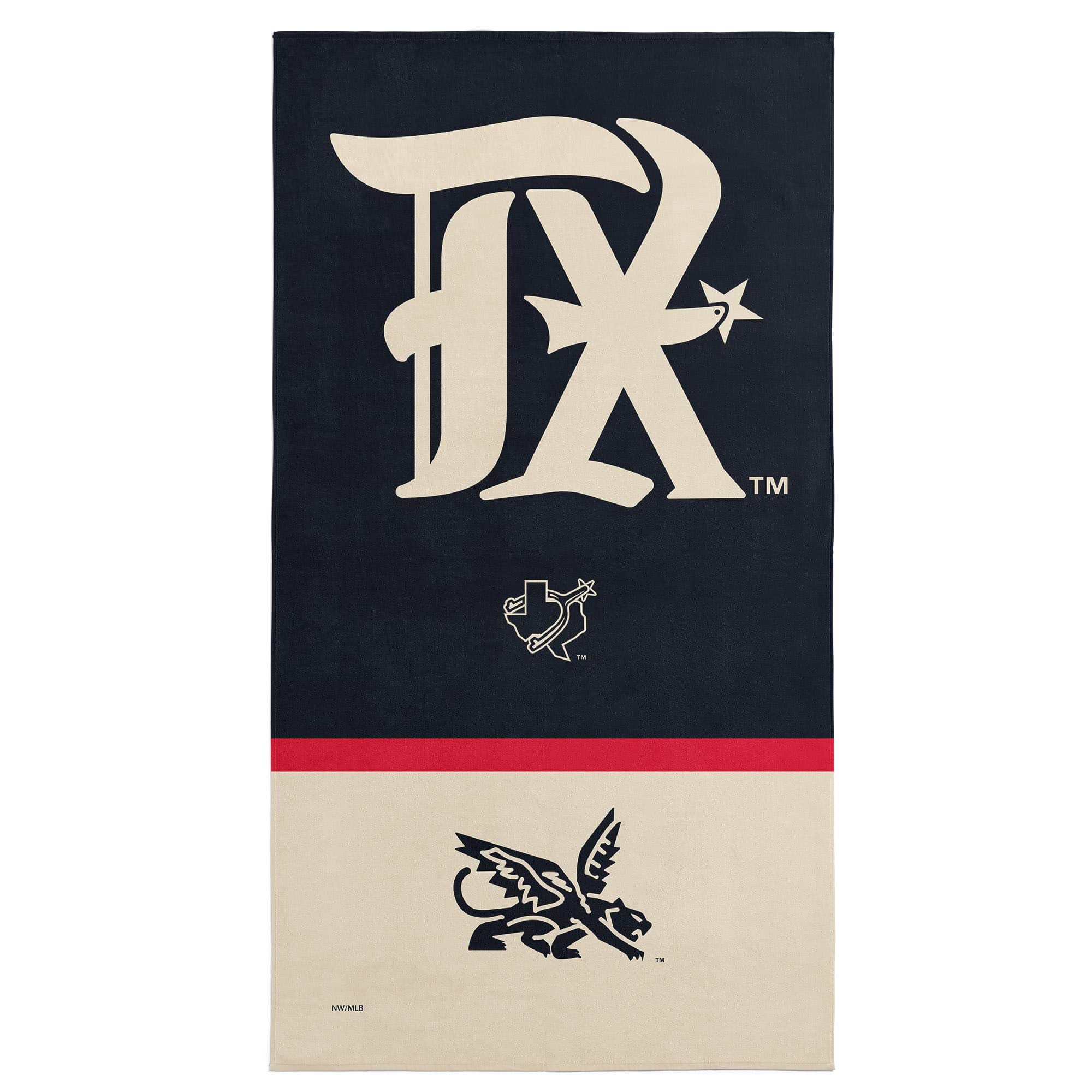 MLB Texas Rangers City Connect Beach Towel 30x60 Inches