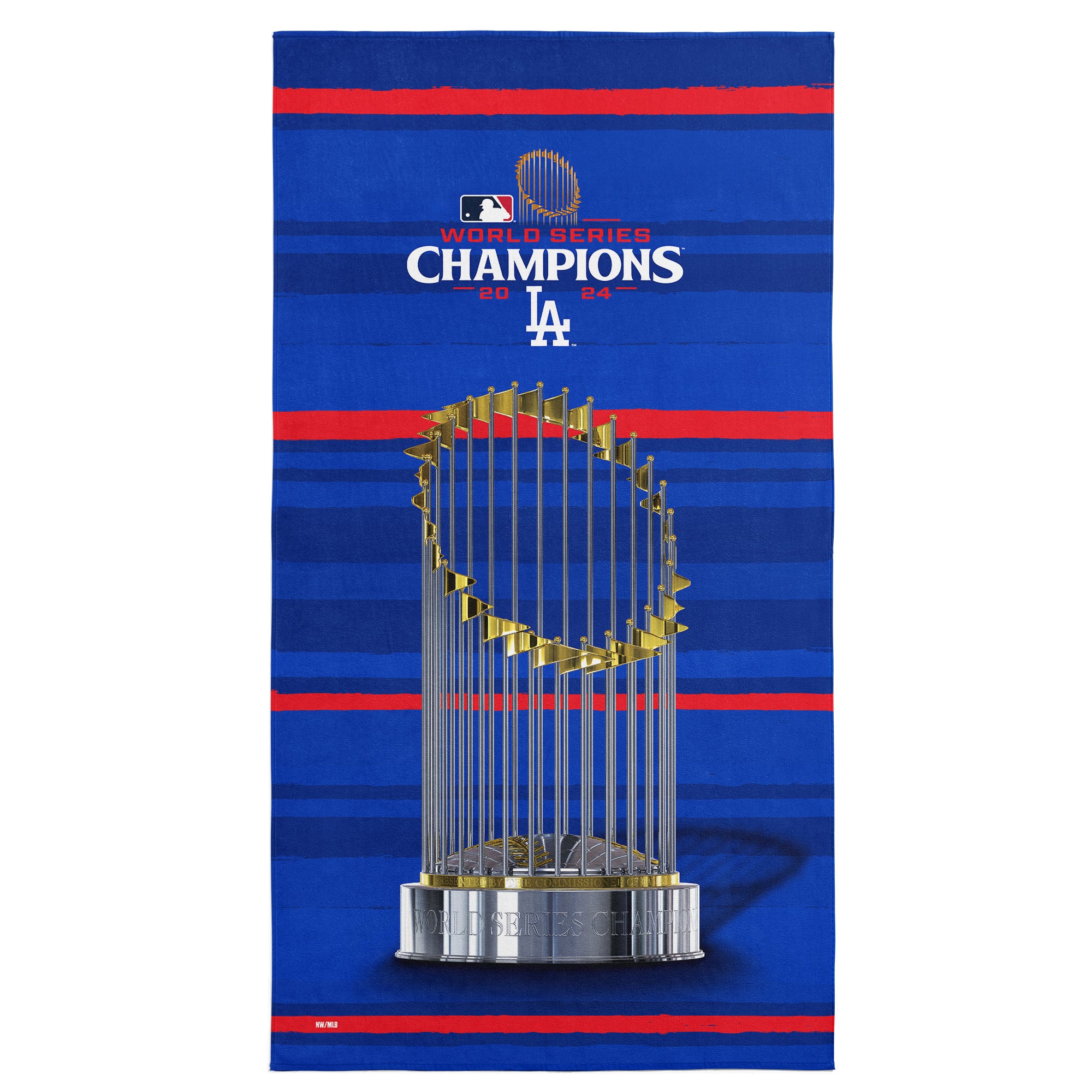 Los Angeles Dodgers 2024 MLB World Series Champs Beach Towel 30X60 Inches