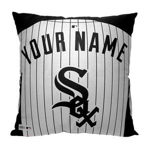 MLB  Chicago White Sox Jersey Personalized Pillow 18 x 18 Inches