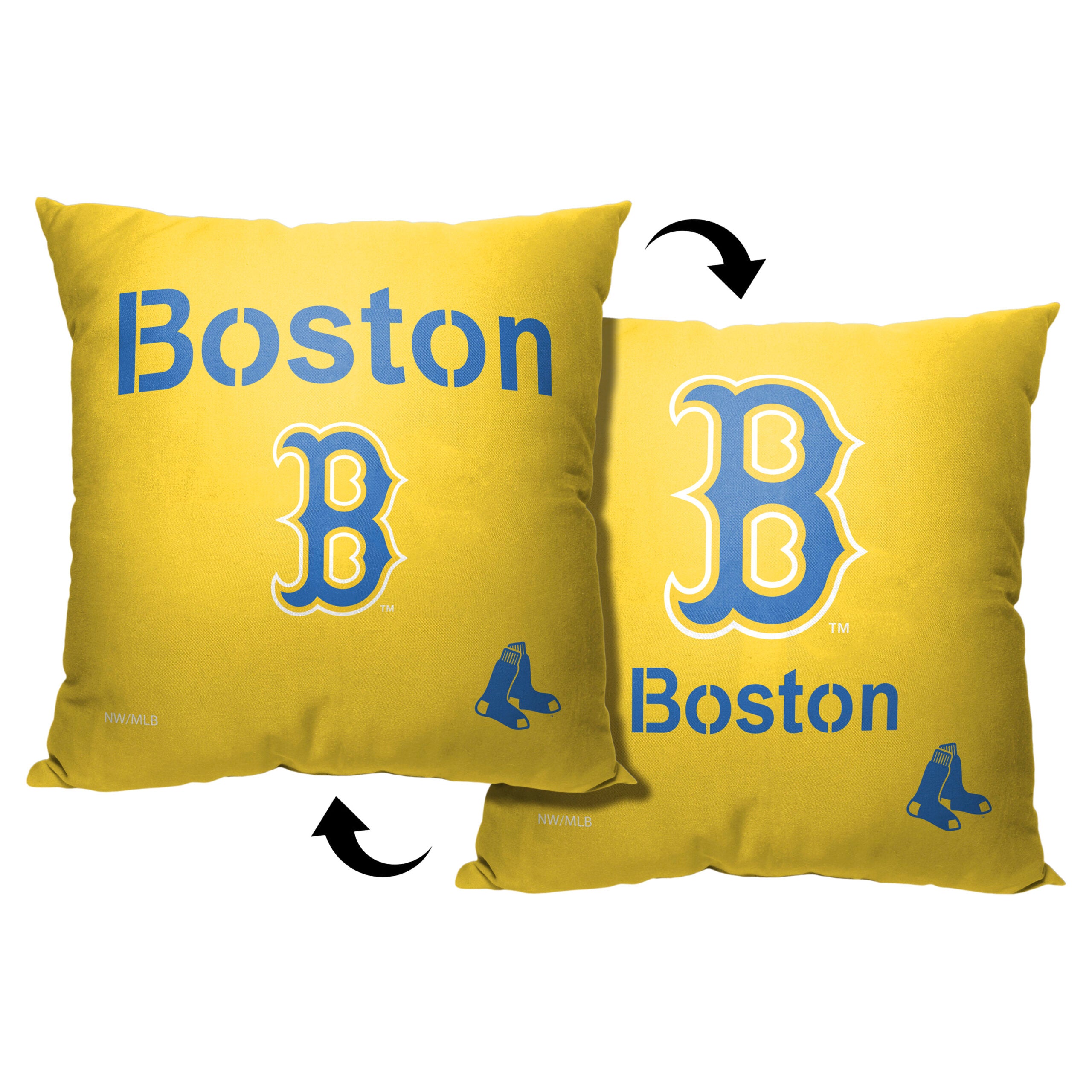 MLB Boston Red Sox City Connect Throw Pillow 18x18 Inches