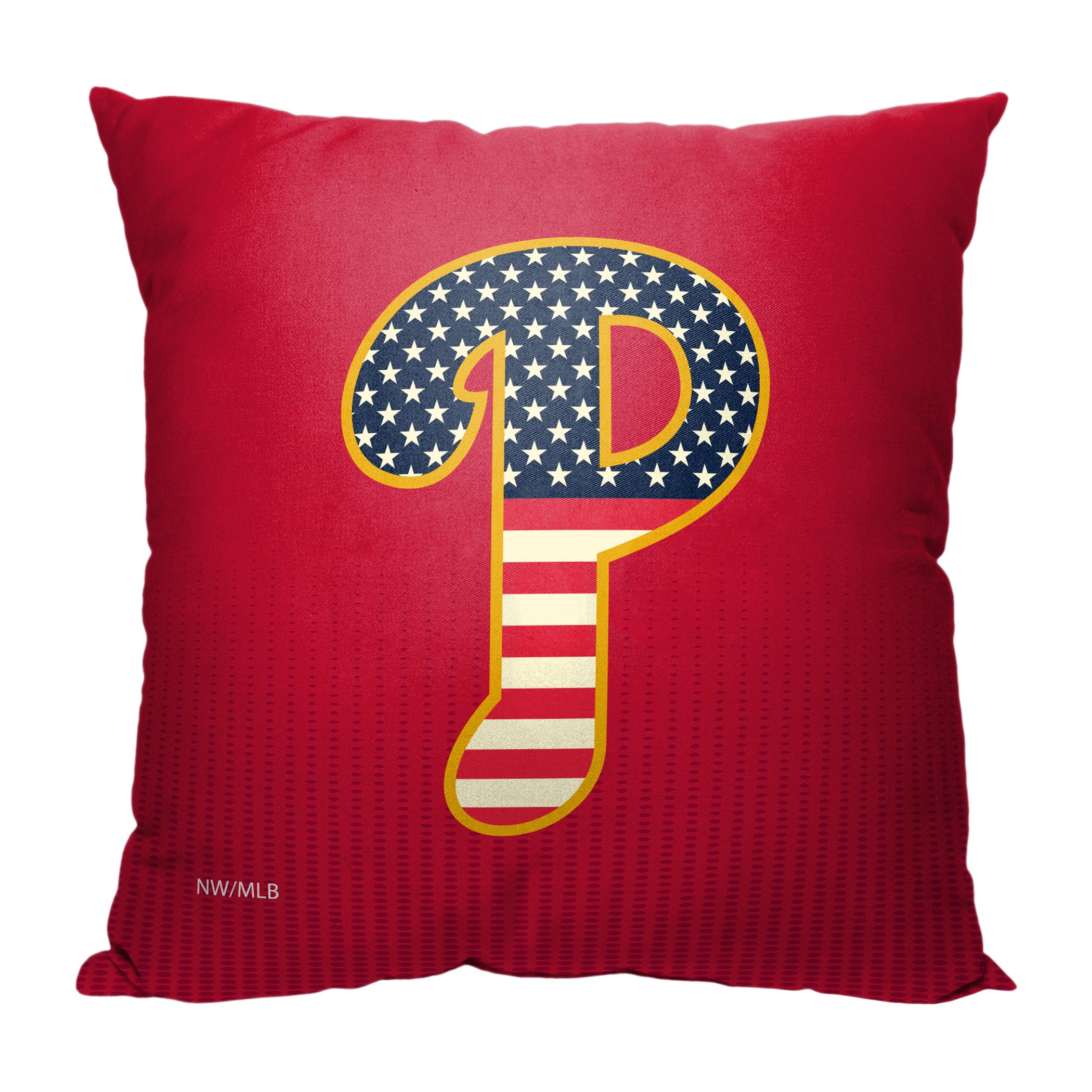 MLB Philadelphia Phillies Celebrate Series Throw Pillow 18x18 Inches