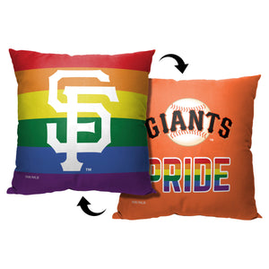 MLB San Francisco Giants Pride Series Throw Pillow 18x18 Inches