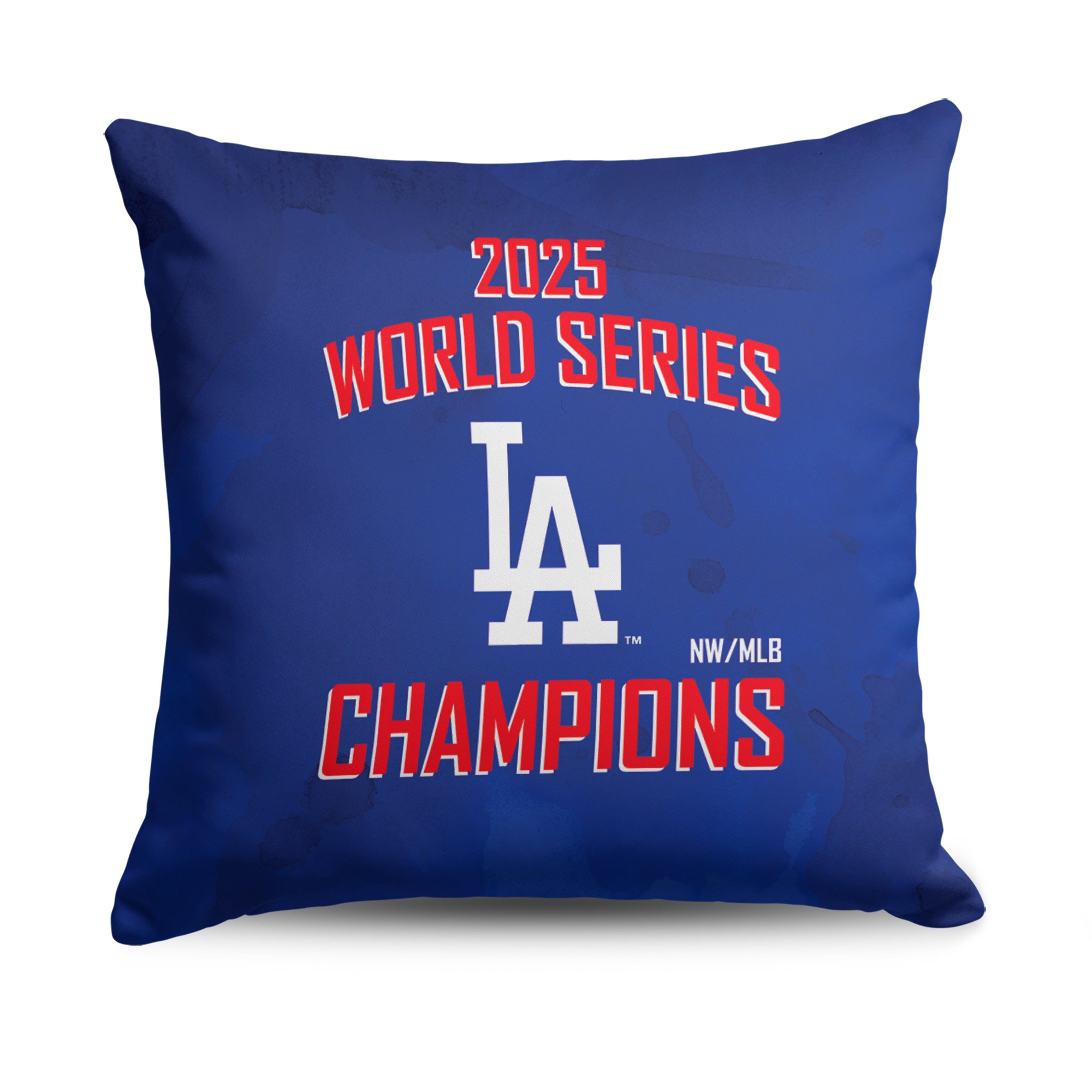 2025 World Series Championship Los Angeles Dodgers Bush League Throw Pillow 18×18 inches