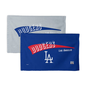 MLB Los Angeles Dodgers Cooperstown Collection Throwback Fan Towel 2 Pack 16 x 25 Inches