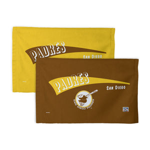 MLB San Diego Padres Cooperstown Collection Throwback Fan Towel 2 Pack 16 x 25 Inches